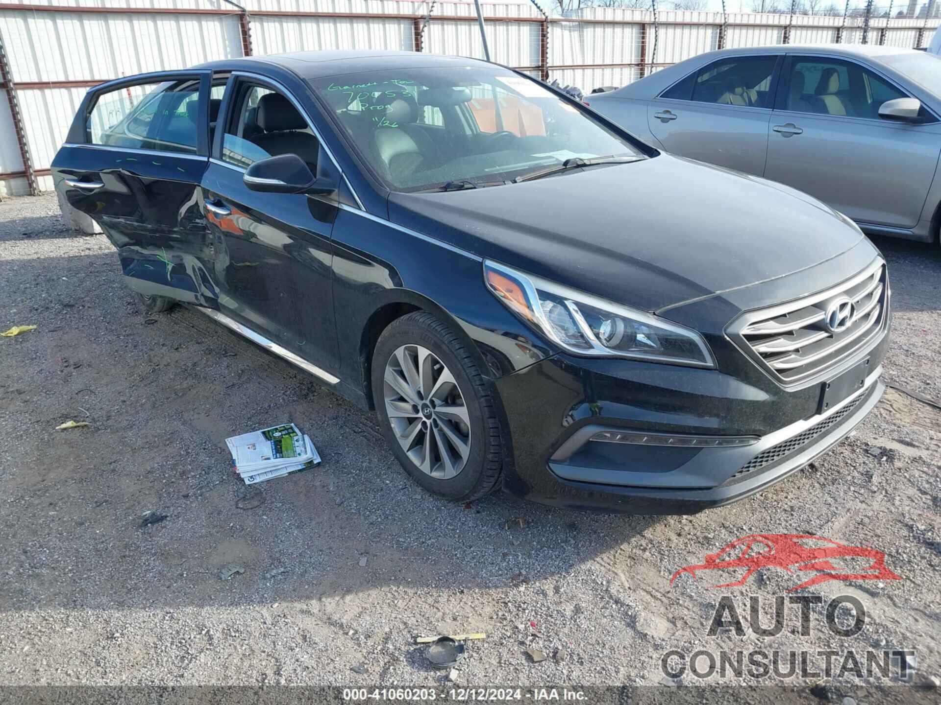 HYUNDAI SONATA 2017 - 5NPE34AF8HH452414