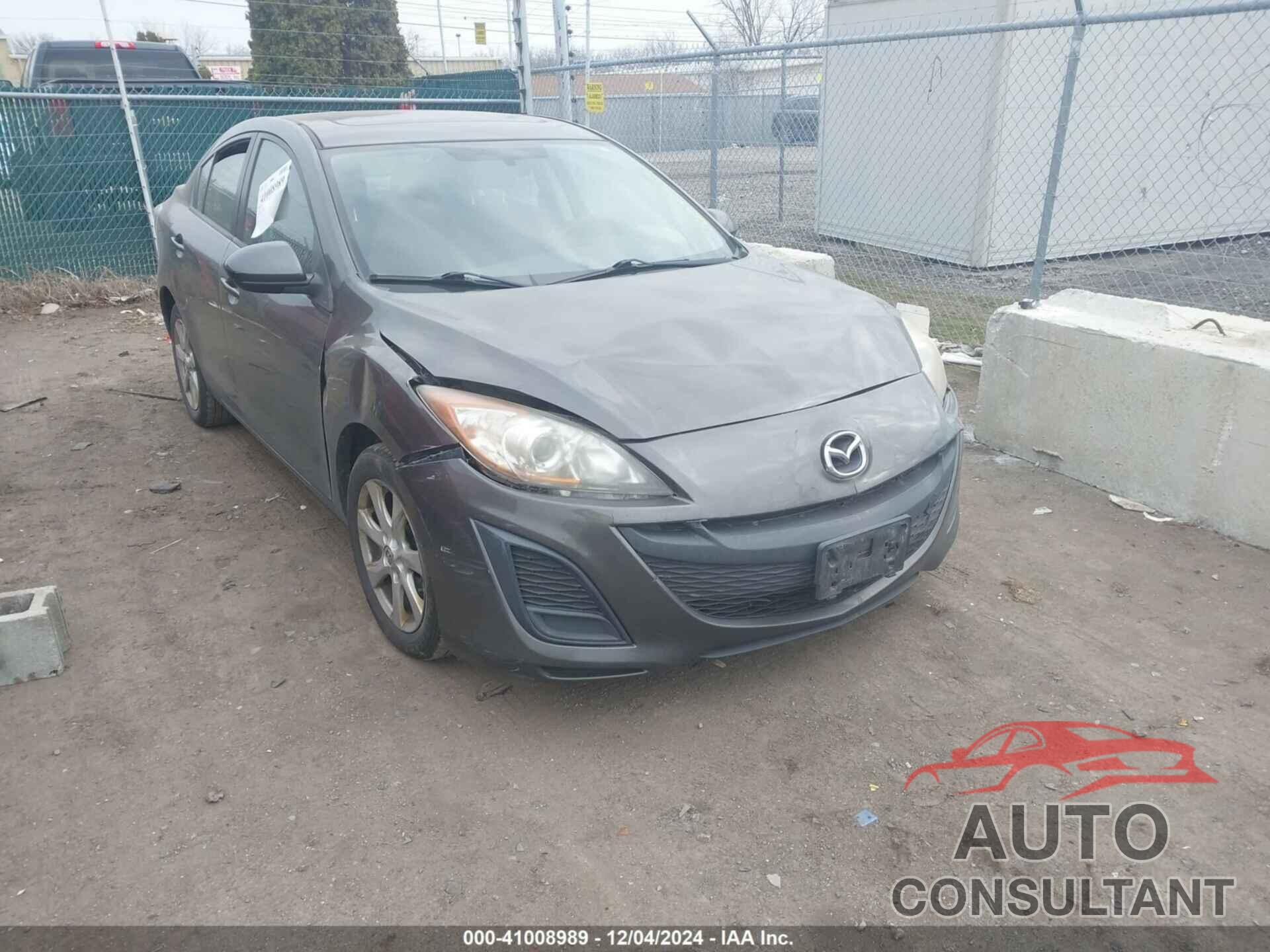 MAZDA MAZDA3 2010 - JM1BL1SFXA1349251