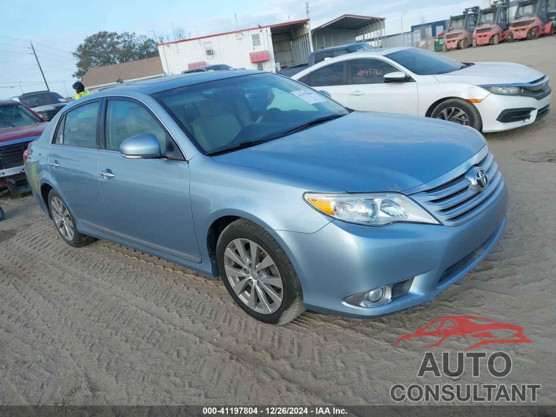 TOYOTA AVALON 2011 - 4T1BK3DB9BU424431