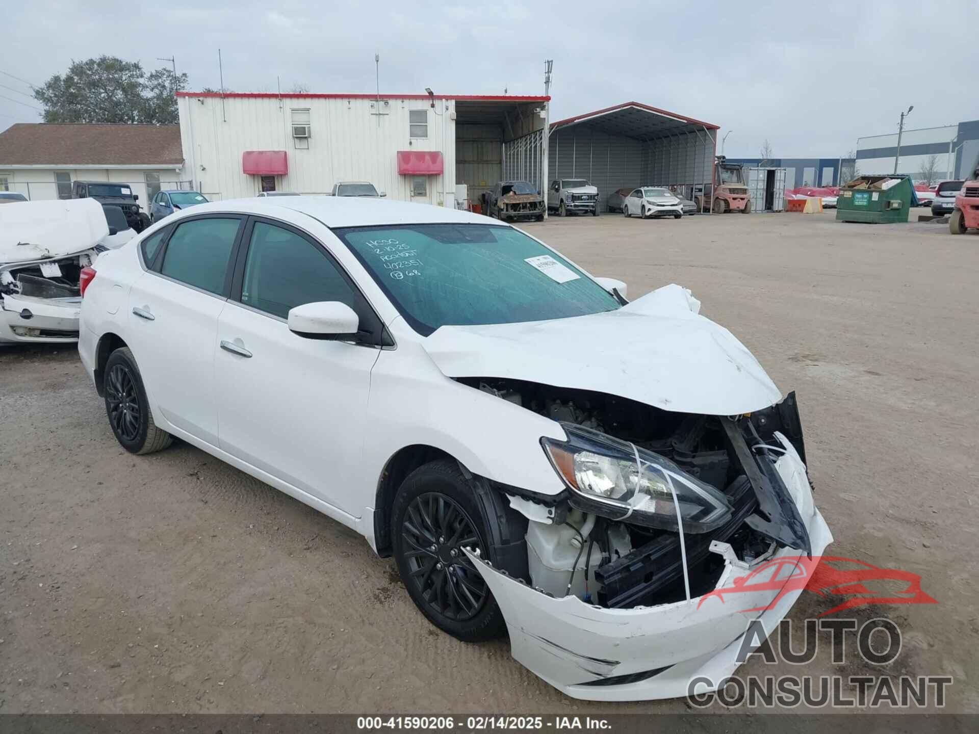 NISSAN SENTRA 2018 - 3N1AB7AP9JY332838