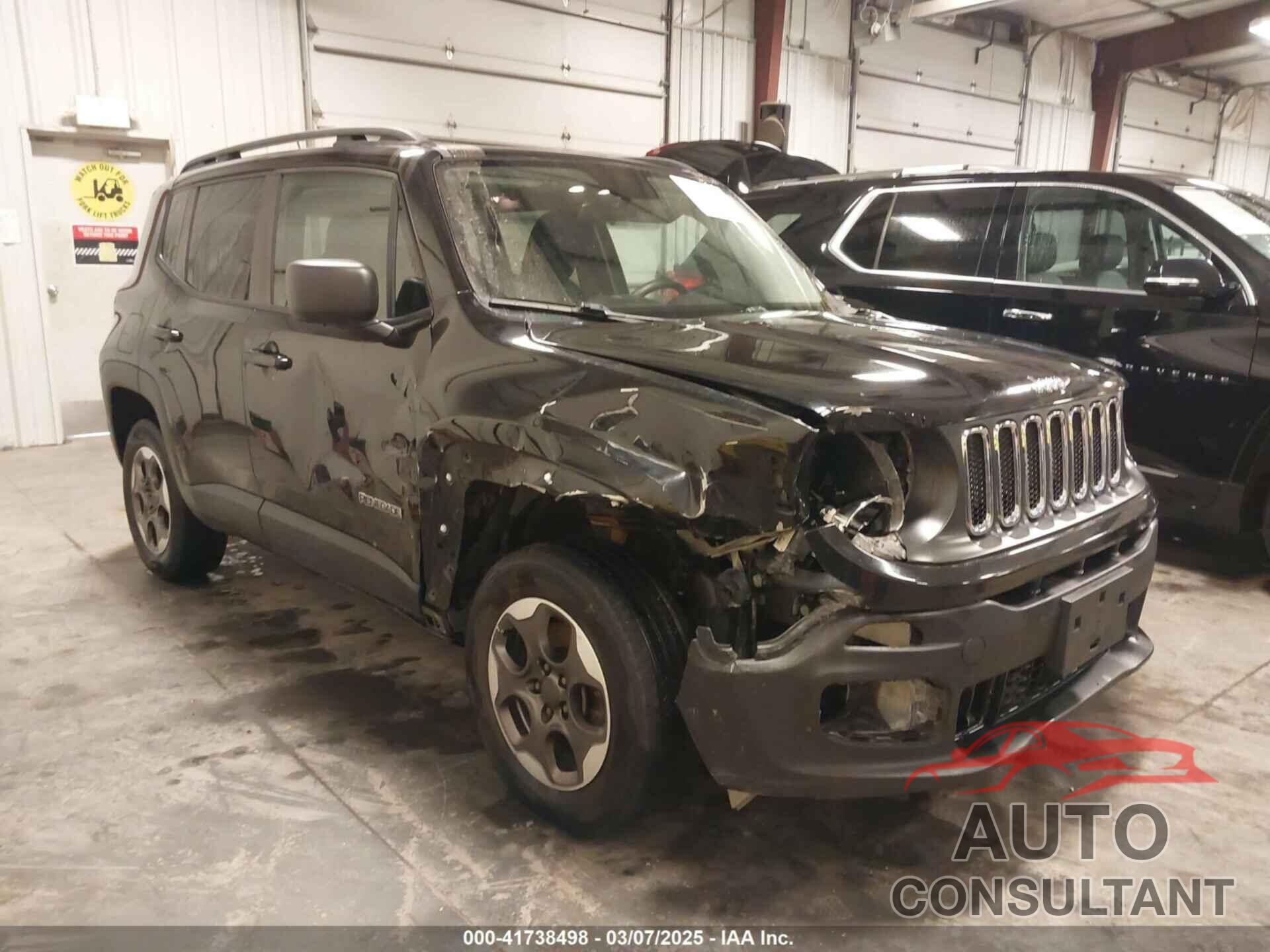 JEEP RENEGADE 2016 - ZACCJBAT4GPE33694