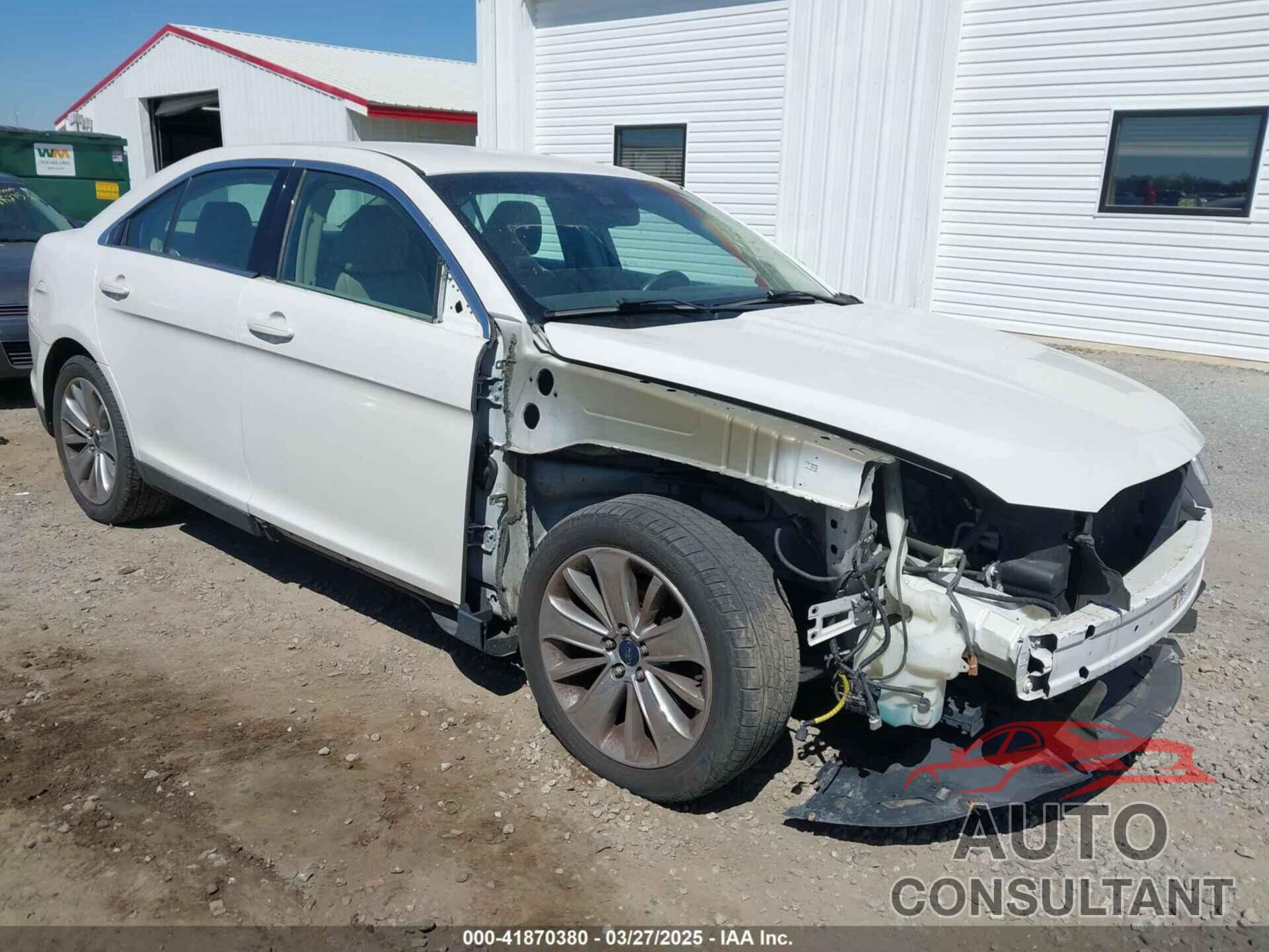 FORD TAURUS 2012 - 1FAHP2FW5CG133084
