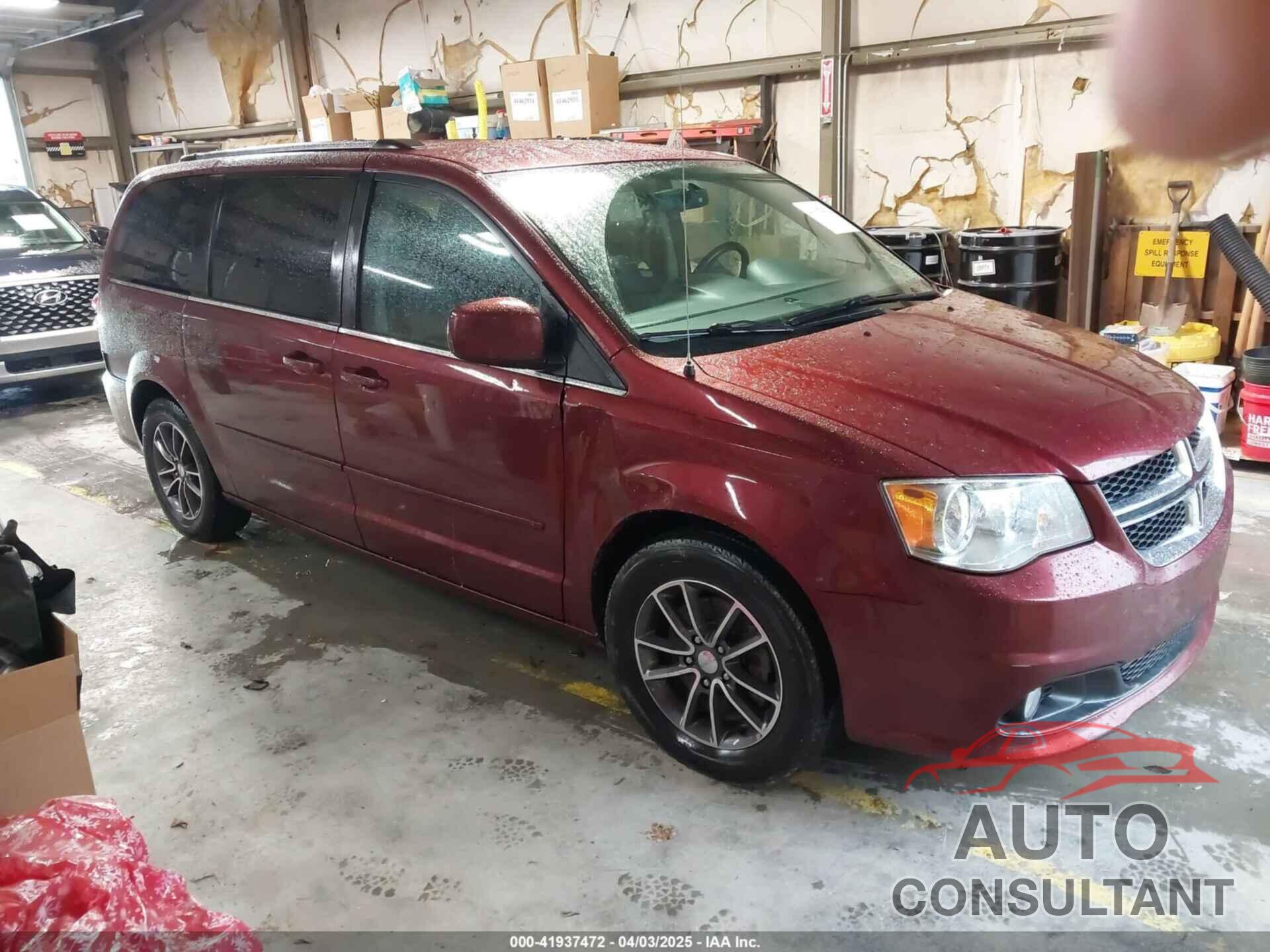 DODGE GRAND CARAVAN 2017 - 2C4RDGCG2HR567194