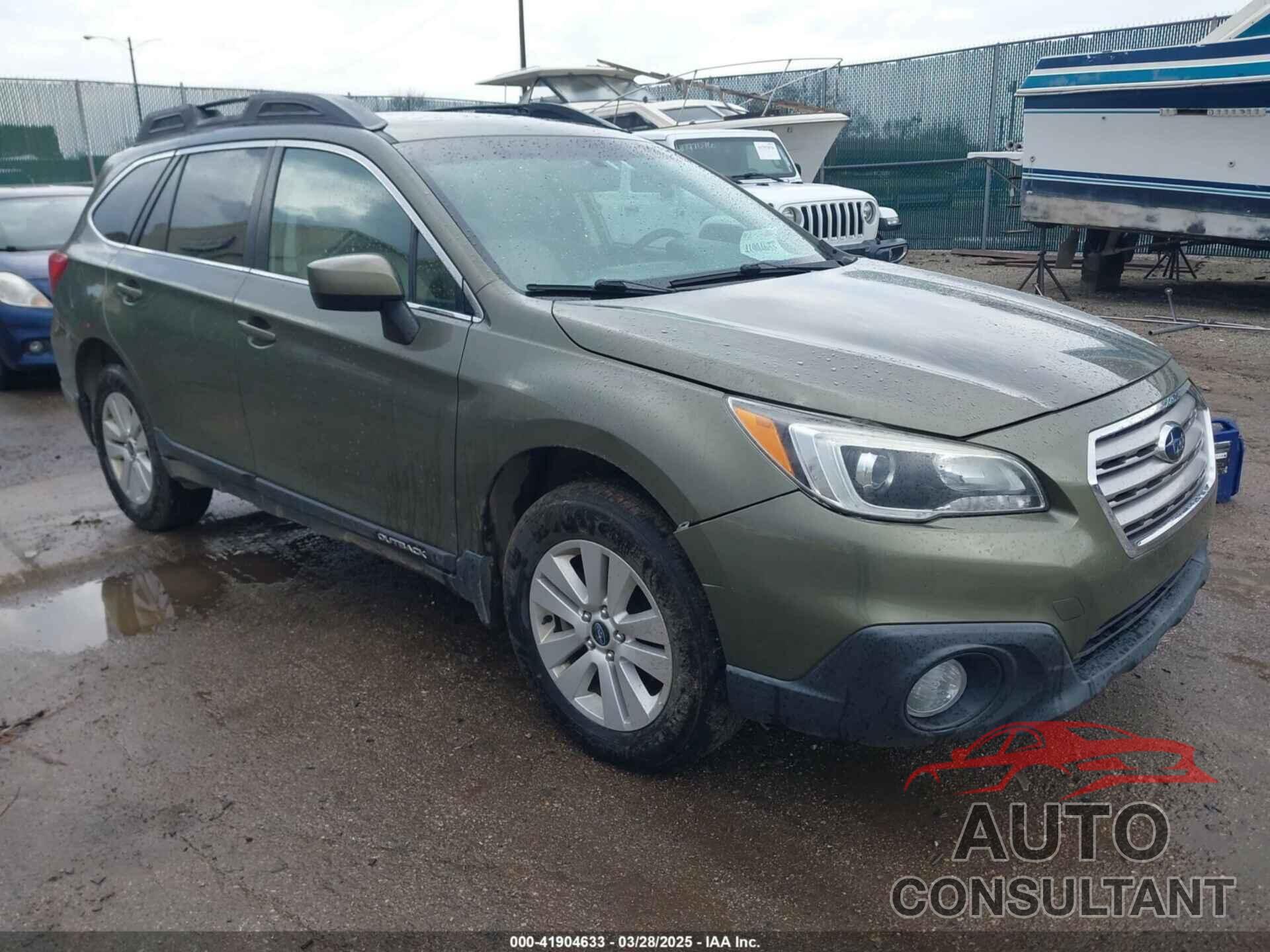 SUBARU OUTBACK 2015 - 4S4BSBEC2F3202889