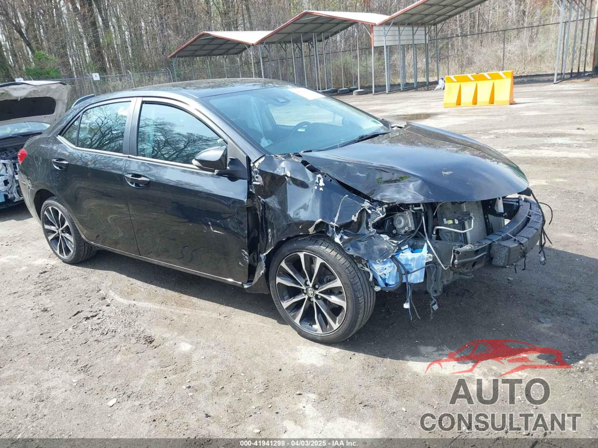 TOYOTA COROLLA 2019 - 2T1BURHE4KC246544
