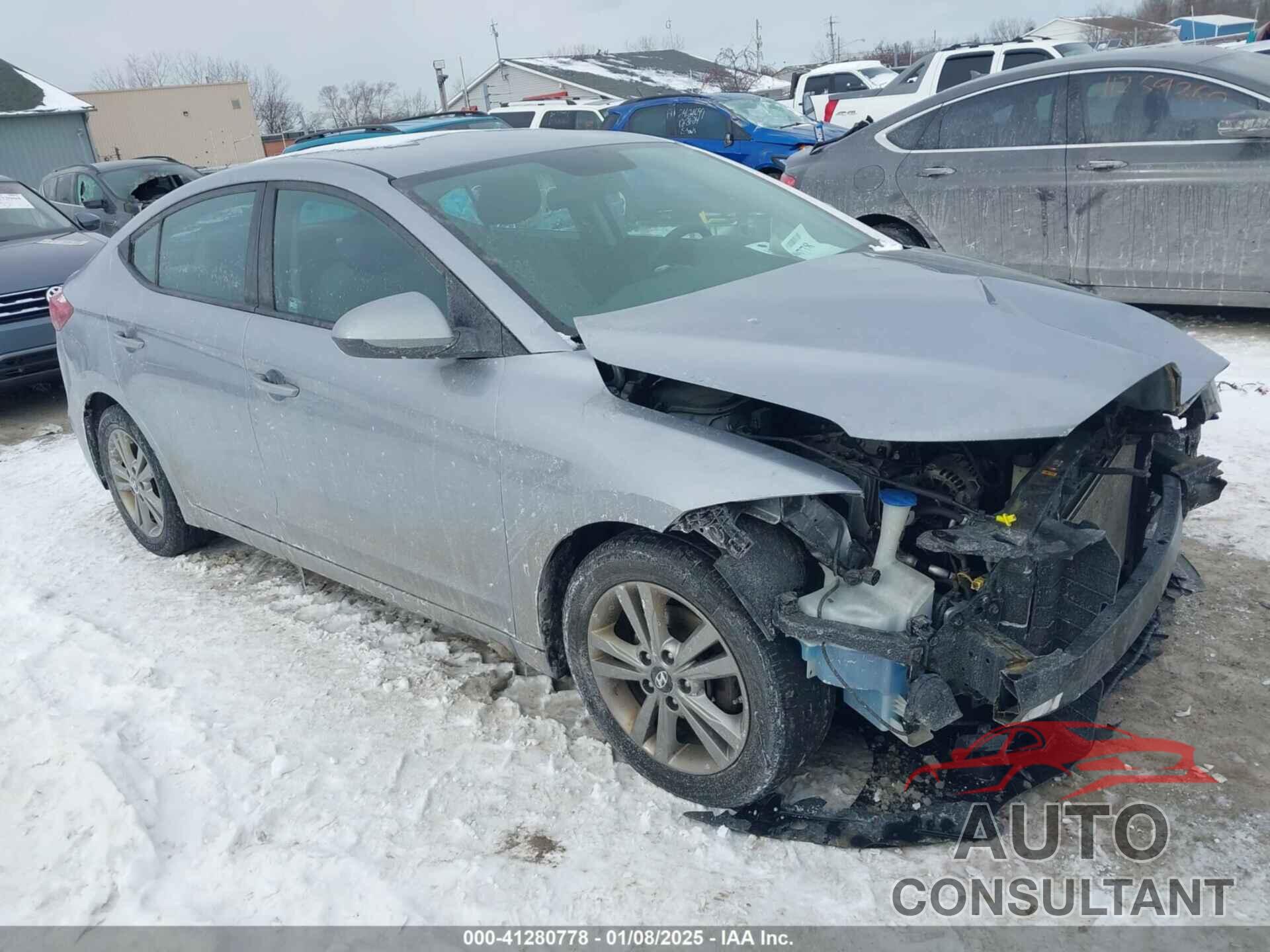 HYUNDAI ELANTRA 2017 - 5NPD84LF6HH167916