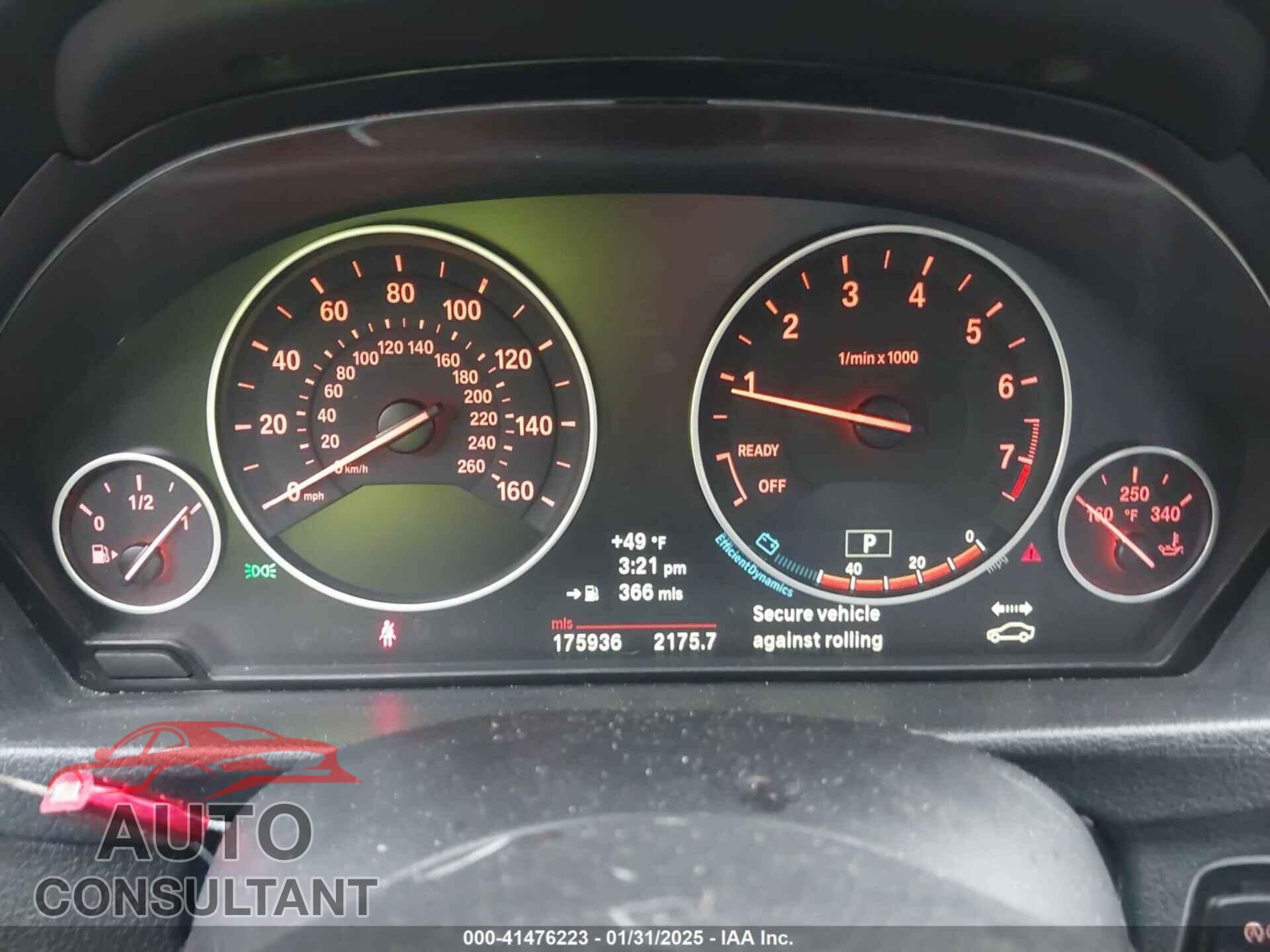 BMW 328I 2013 - WBA3B5C52DF597552