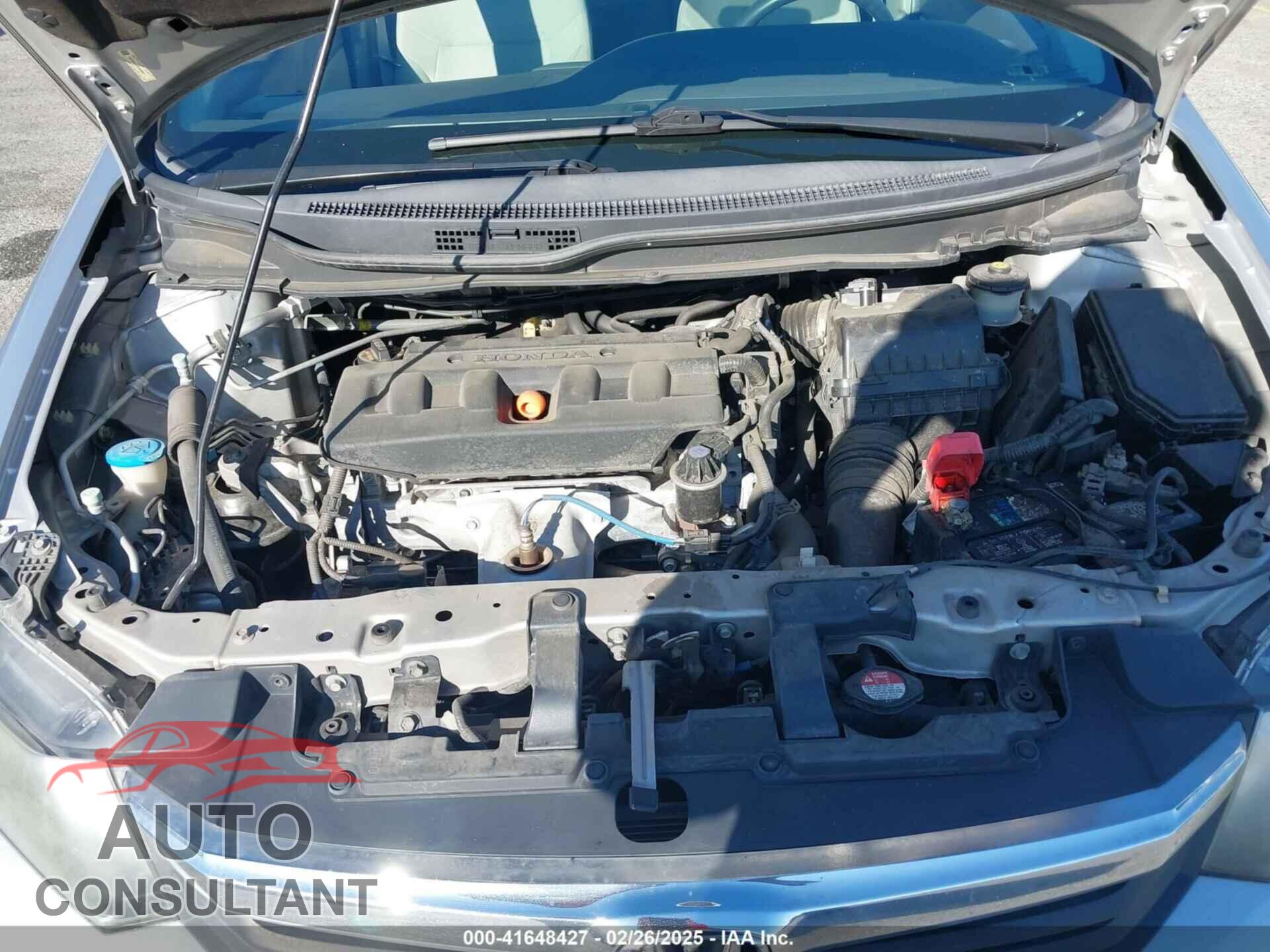HONDA CIVIC 2012 - 19XFB2F51CE354009