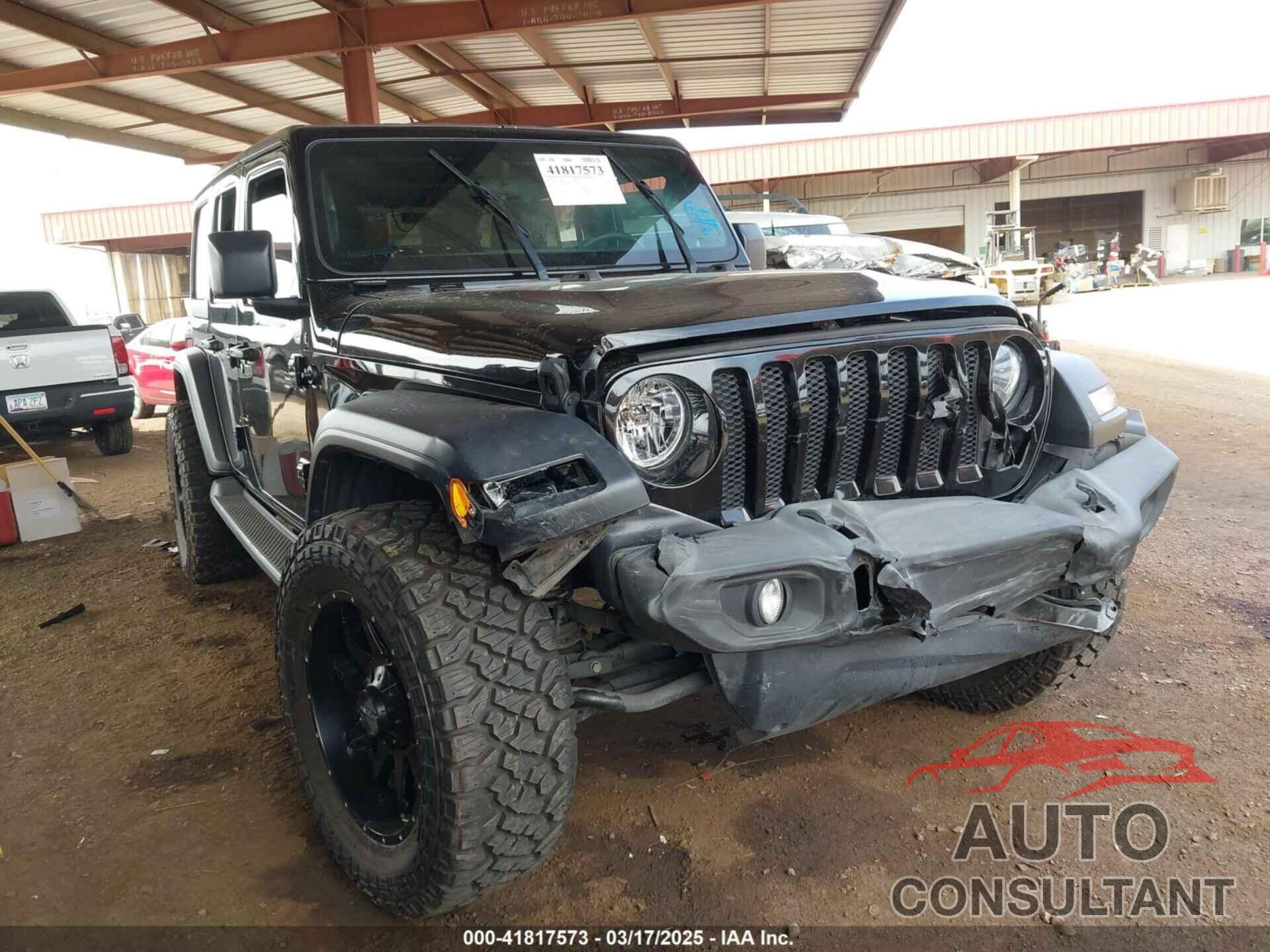 JEEP WRANGLER UNLIMITED 2019 - 1C4HJXDN2KW630780