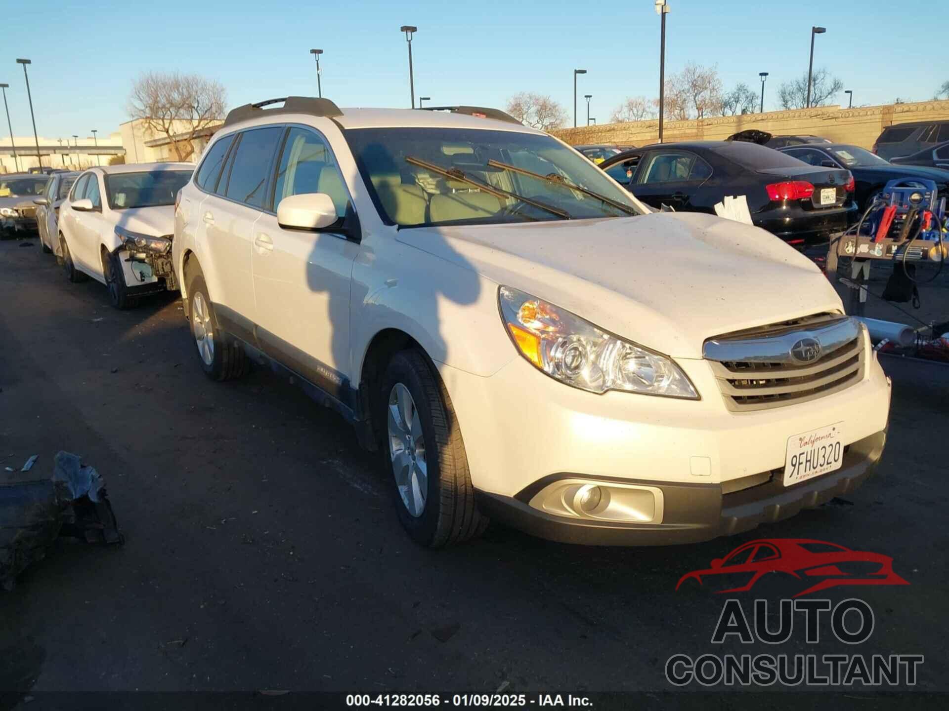 SUBARU OUTBACK 2011 - 4S4BRBCC1B3445070