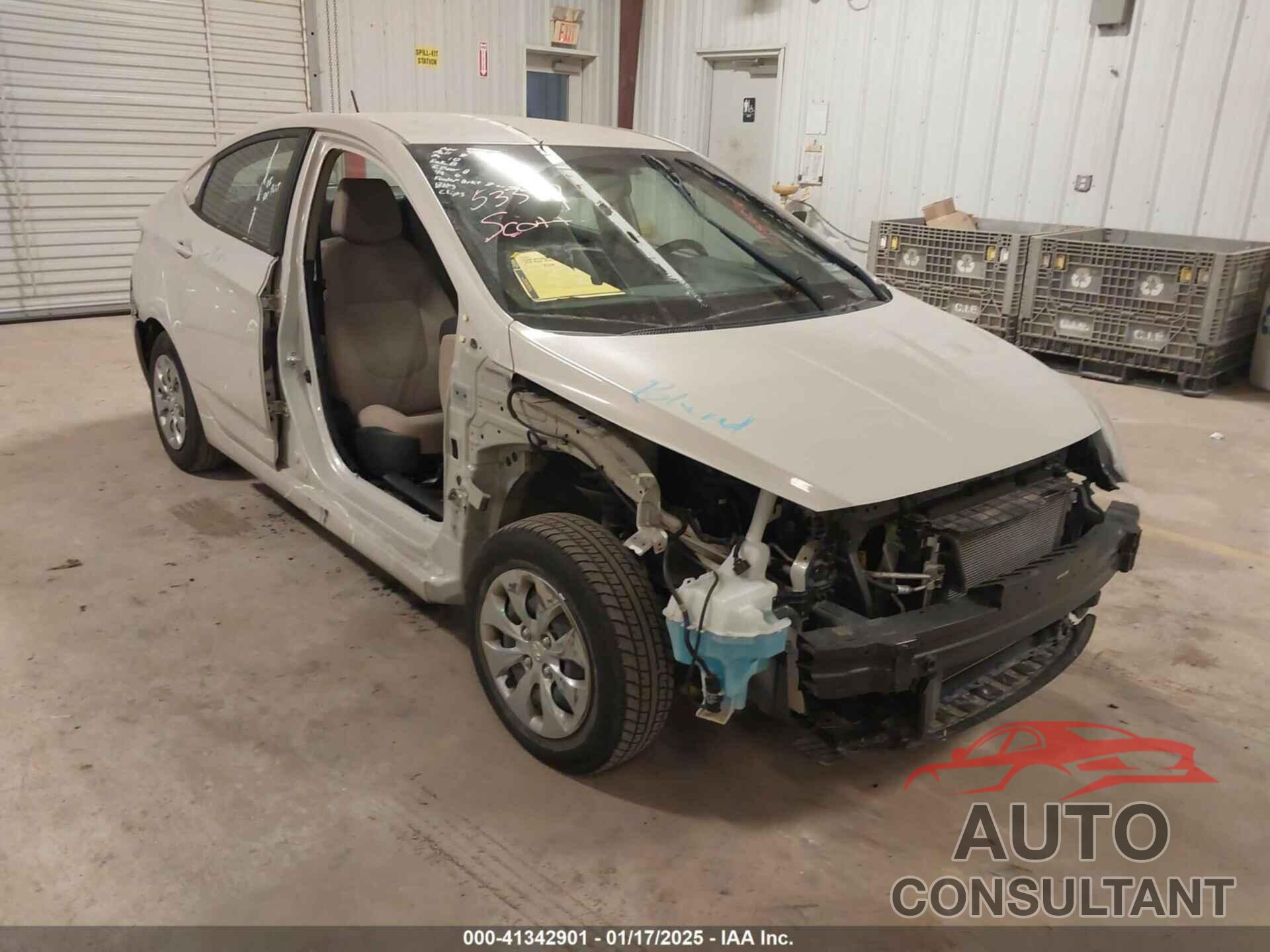 HYUNDAI ACCENT 2016 - KMHCT4AE1GU141003