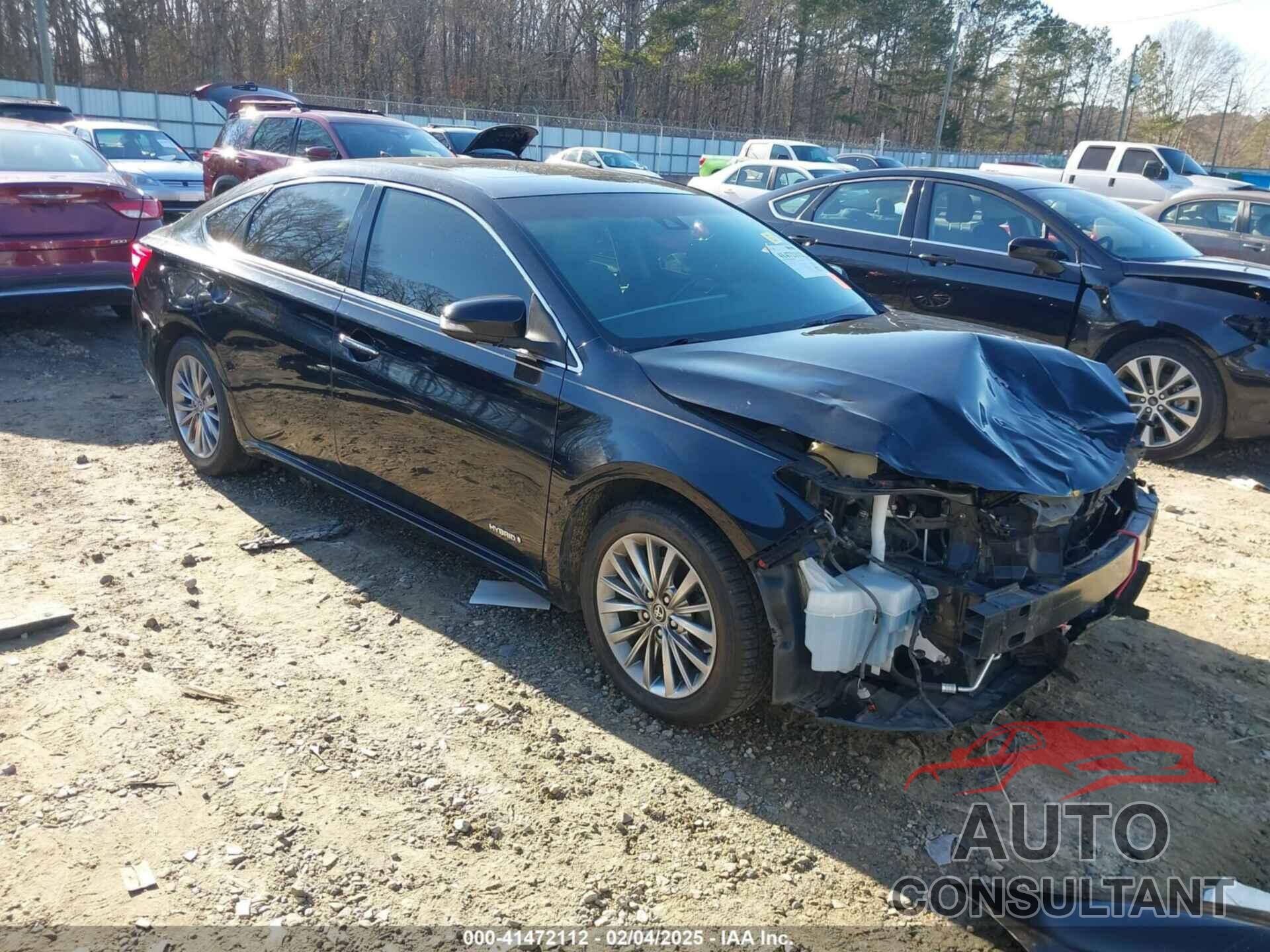 TOYOTA AVALON HYBRID 2016 - 4T1BD1EB8GU050656