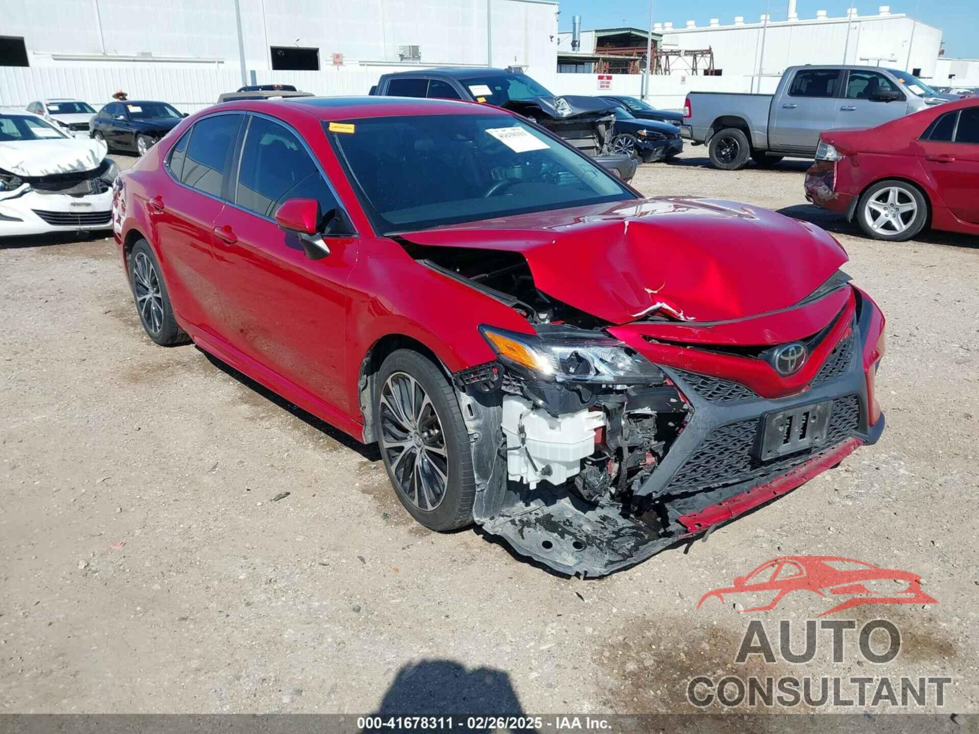 TOYOTA CAMRY 2020 - 4T1G11AK9LU324140