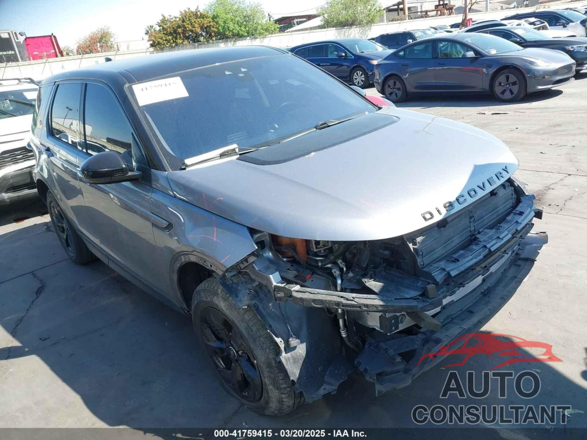 LAND ROVER DISCOVERY SPORT 2020 - SALCJ2FX3LH860323