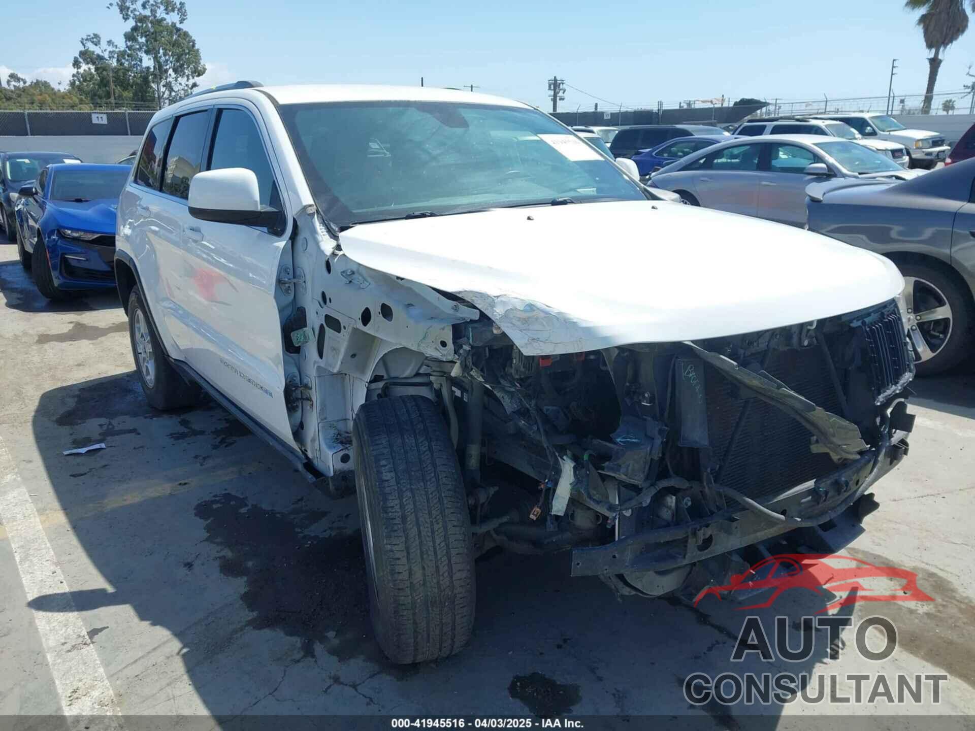 JEEP GRAND CHEROKEE 2016 - 1C4RJEAG8GC313934