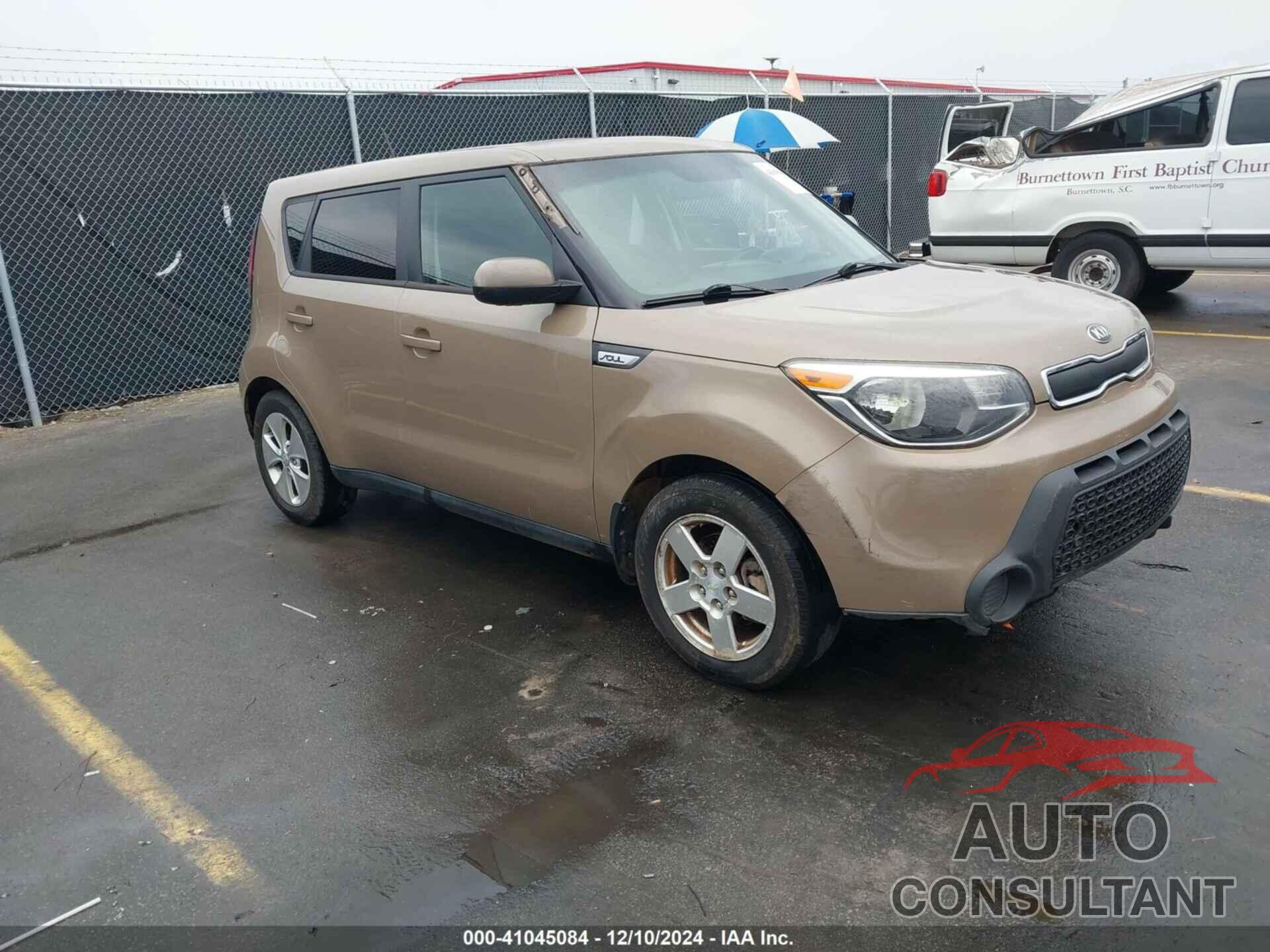 KIA SOUL 2015 - KNDJN2A21F7221351