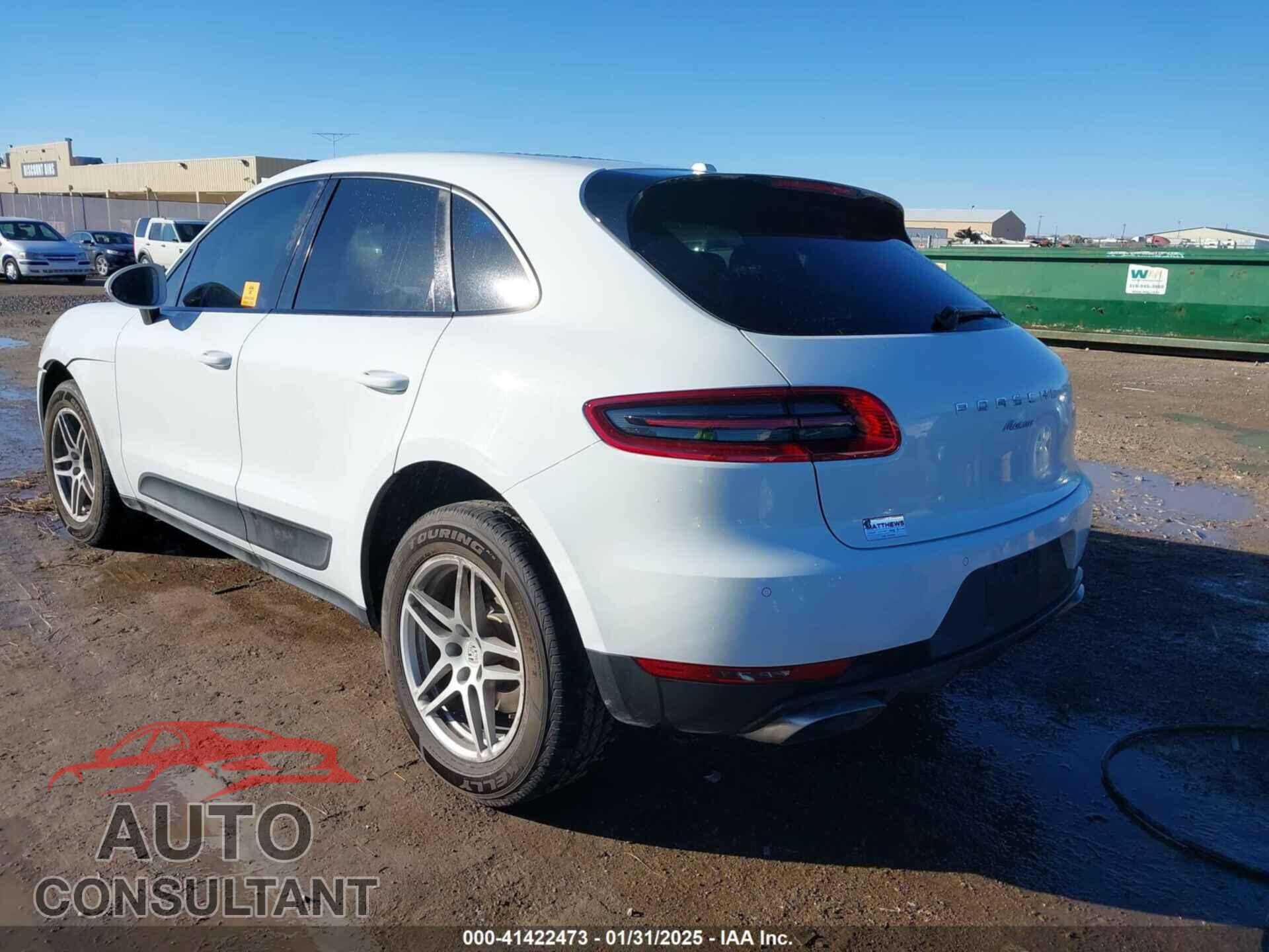 PORSCHE MACAN 2018 - WP1AA2A54JLB01838
