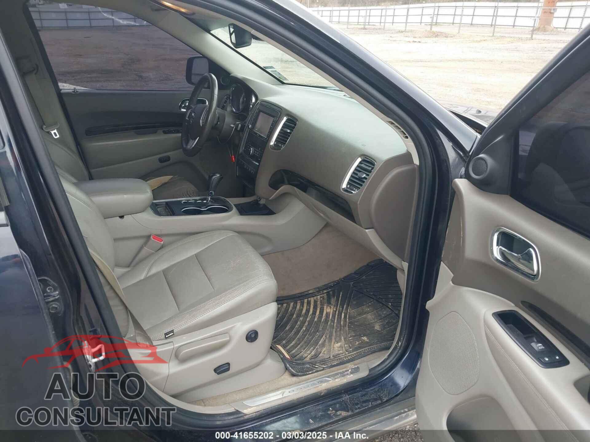 DODGE DURANGO 2011 - 1D4RD4GG7BC652981