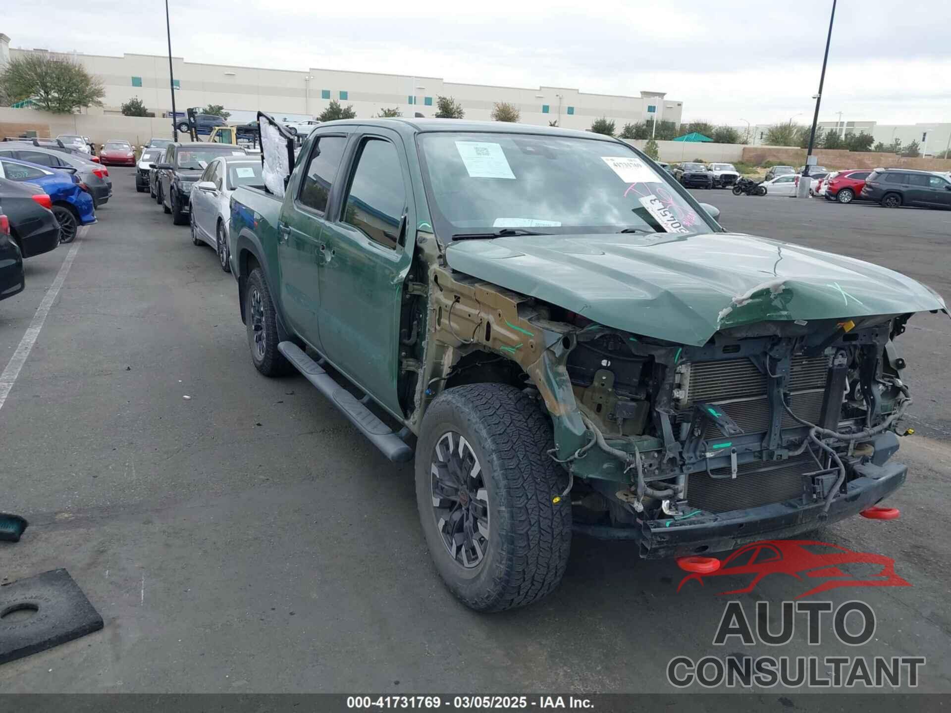 NISSAN FRONTIER 2022 - 1N6ED1EJ9NN644248