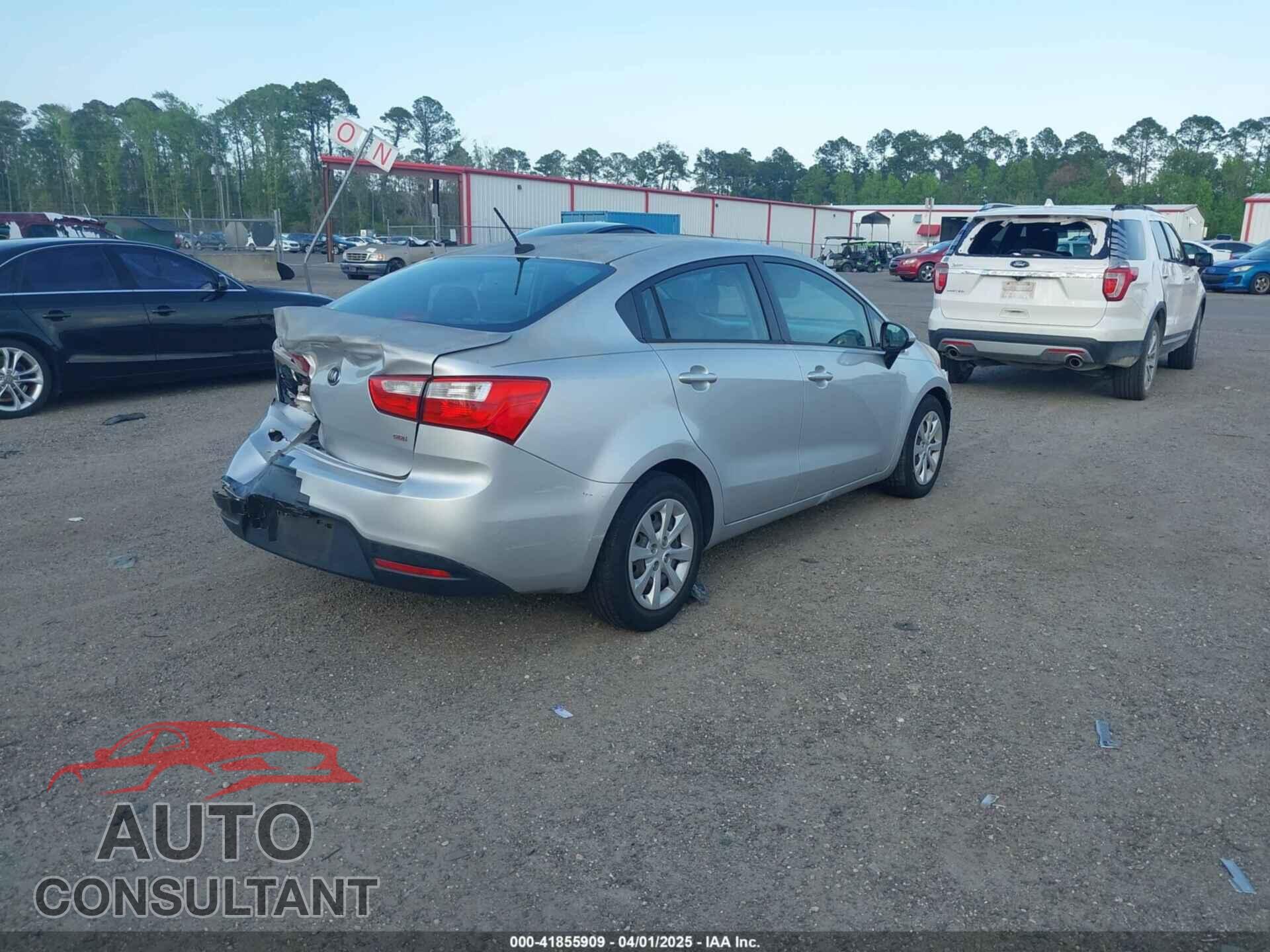 KIA RIO 2014 - KNADM4A35E6325203