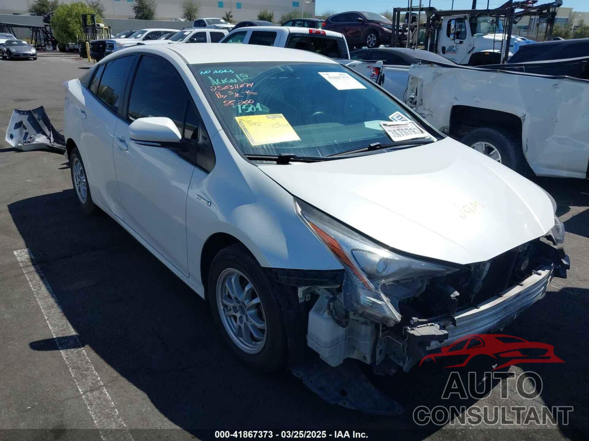 TOYOTA PRIUS 2016 - JTDKBRFU0G3514134