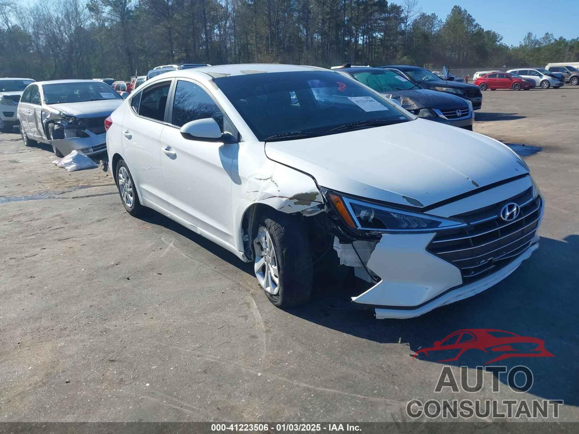 HYUNDAI ELANTRA 2019 - 5NPD74LFXKH497035