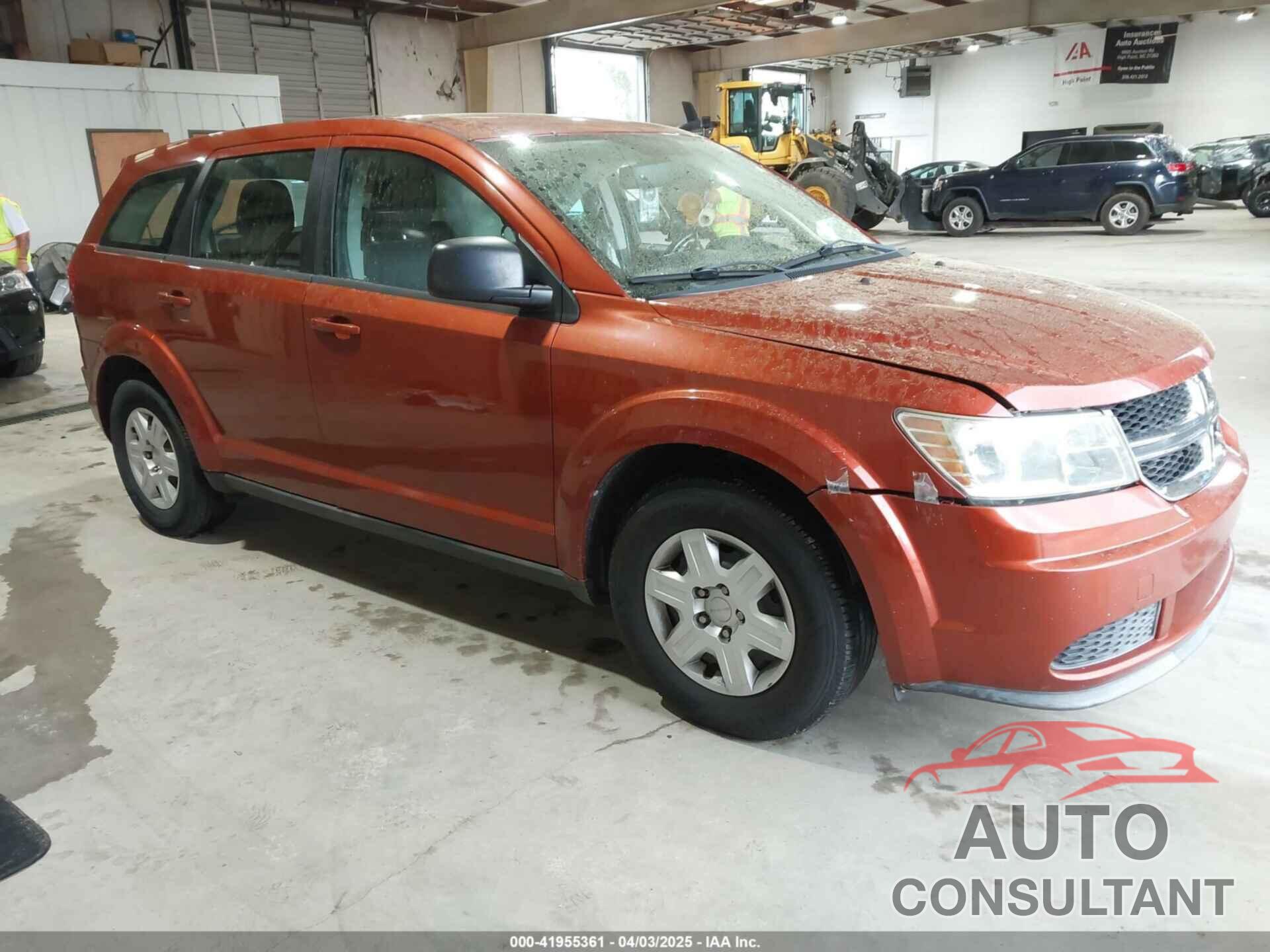 DODGE JOURNEY 2012 - 3C4PDCAB5CT371604