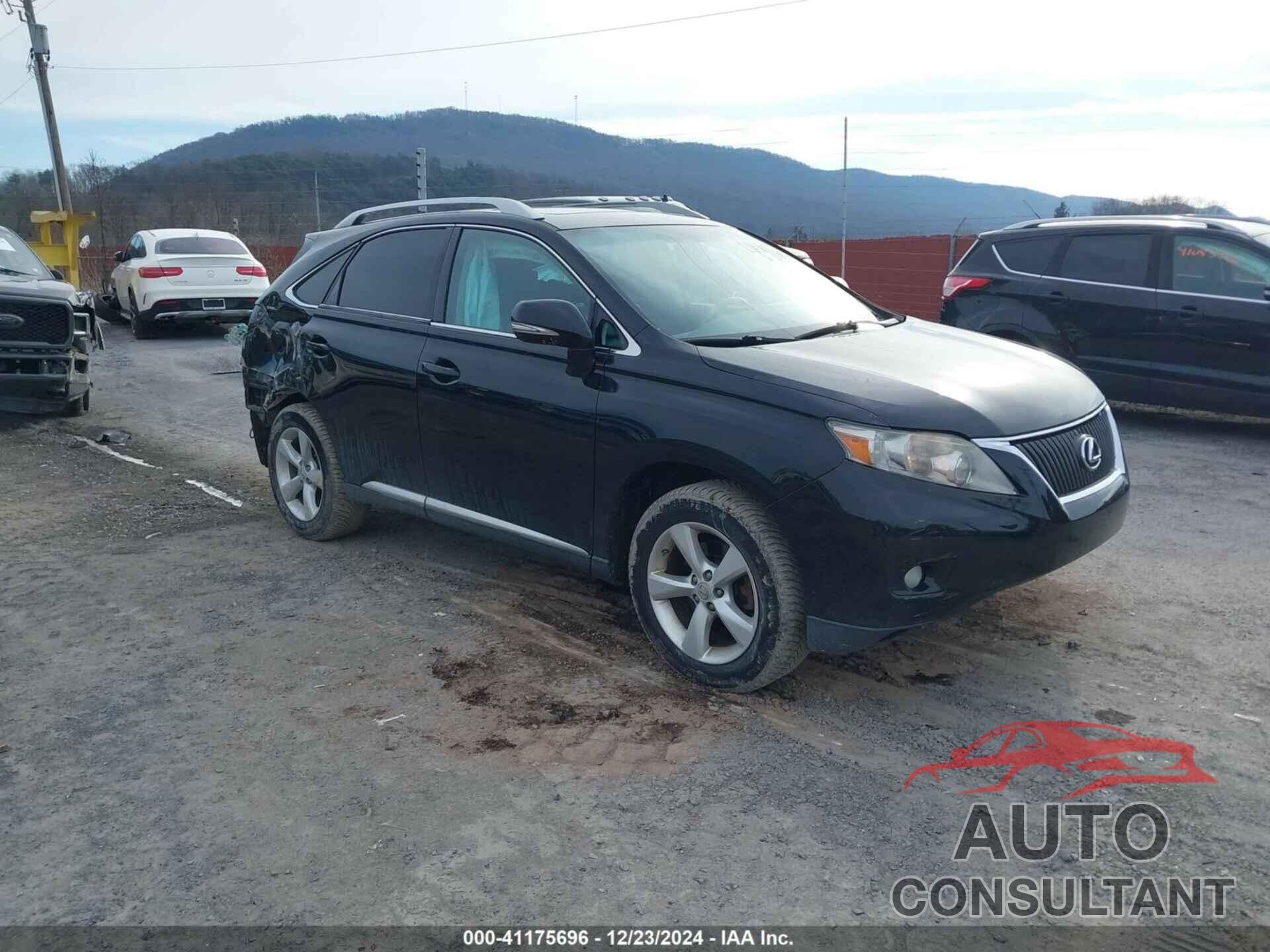 LEXUS RX 2010 - 2T2BK1BA1AC074416