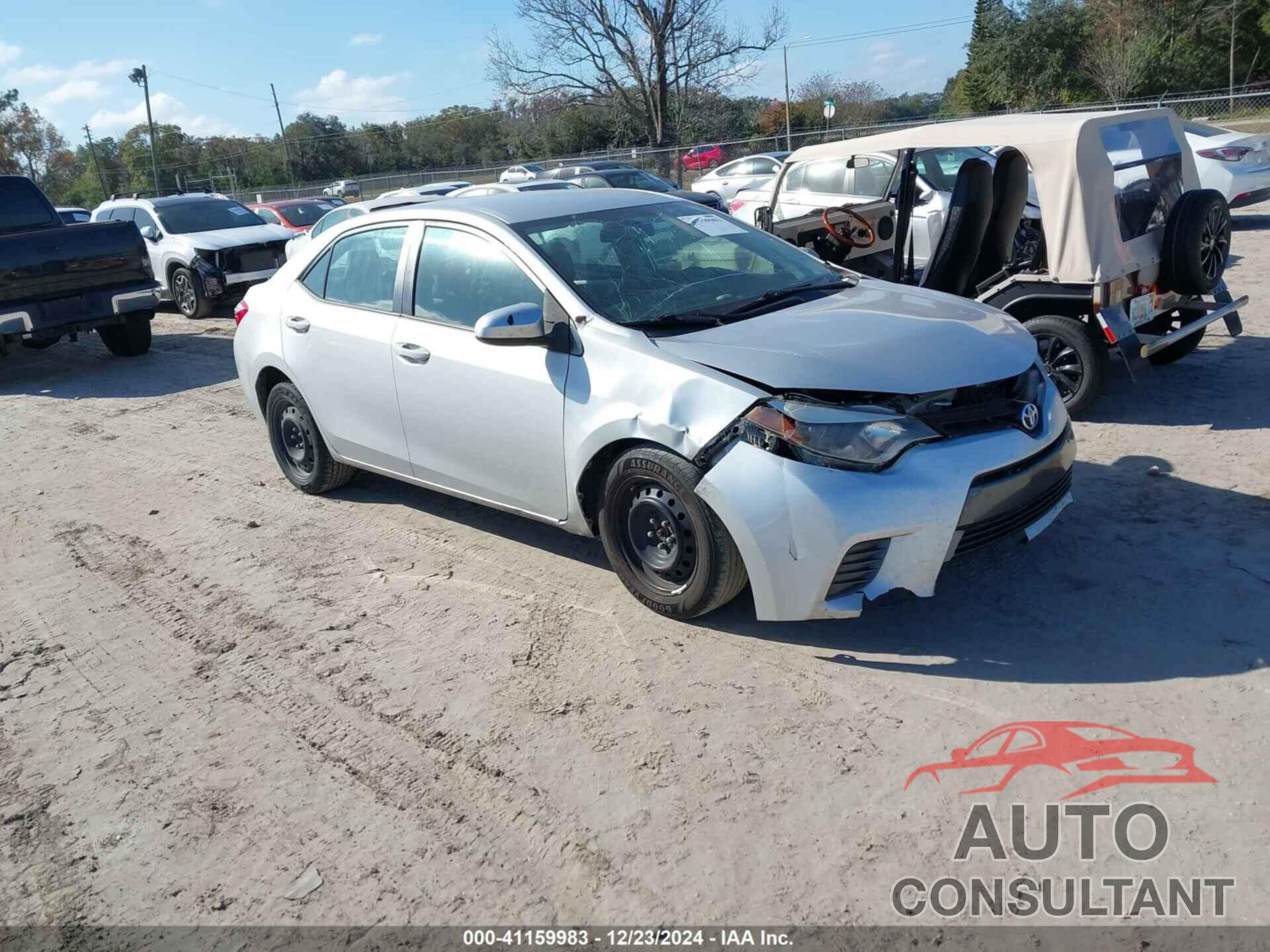 TOYOTA COROLLA 2016 - 2T1BURHE2GC519455