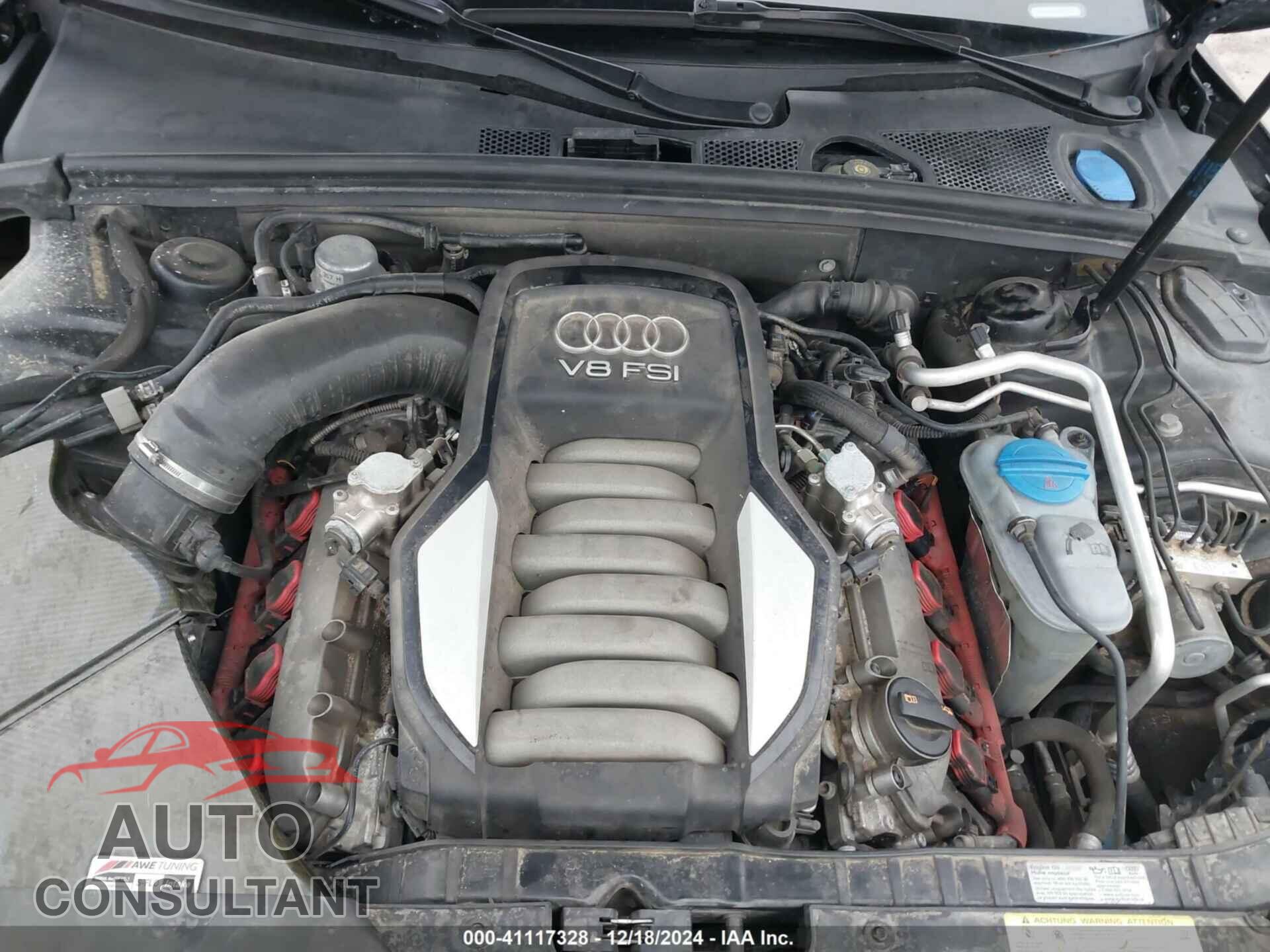 AUDI S5 2012 - WAUCVAFR2CA002855