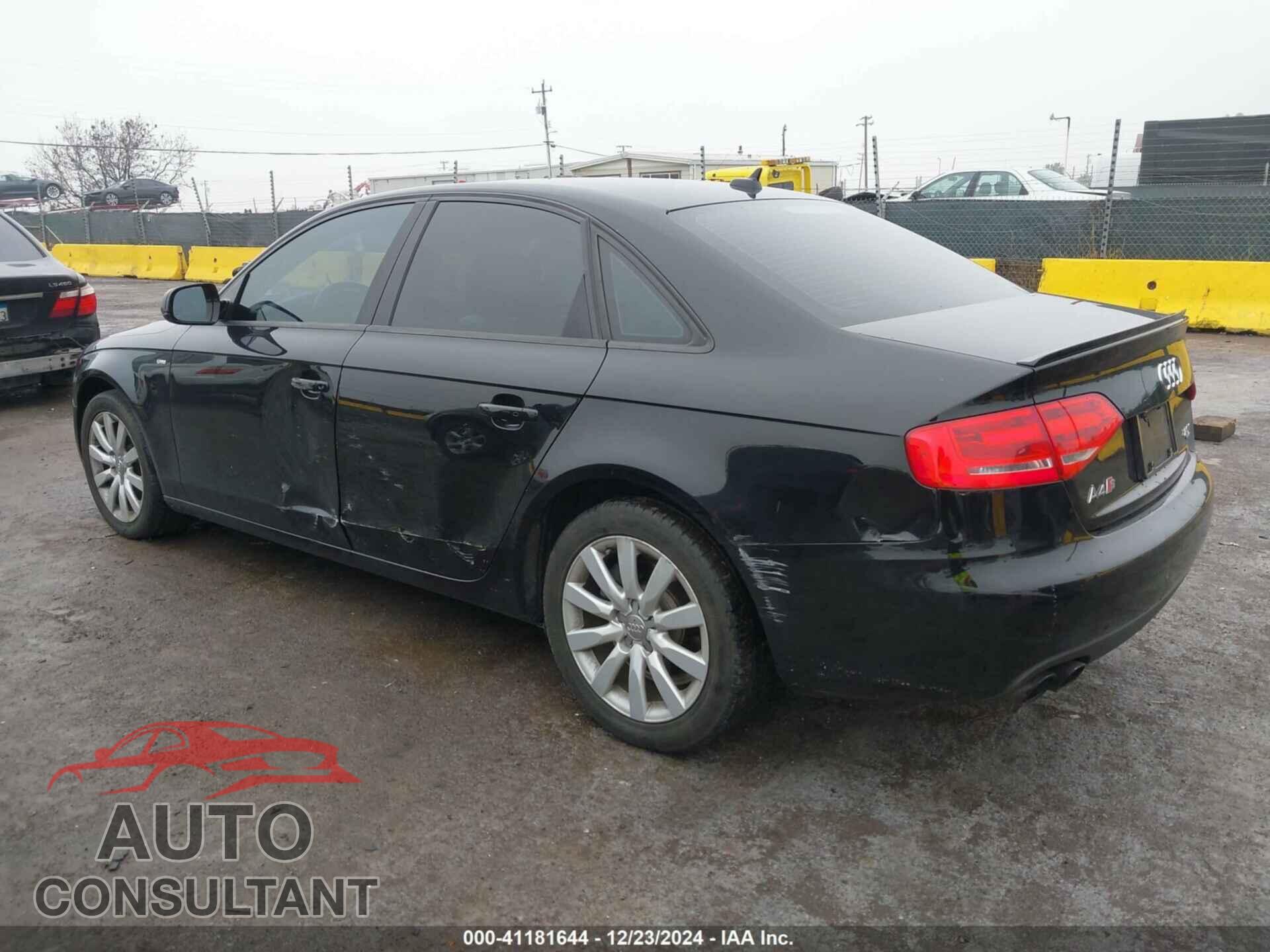 AUDI A4 2012 - WAUBFAFL8CN001058