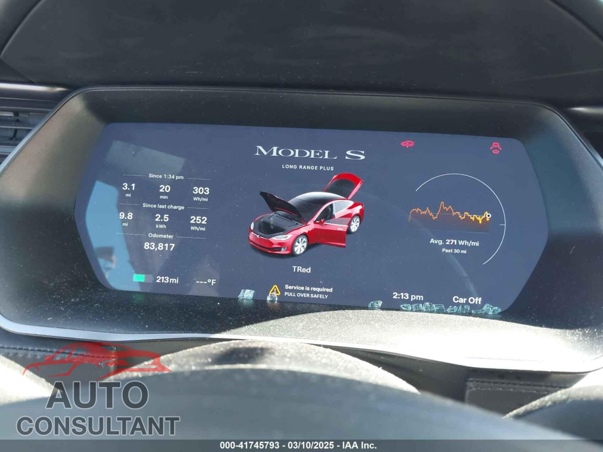 TESLA MODEL S 2021 - 5YJSA1E29MF425424