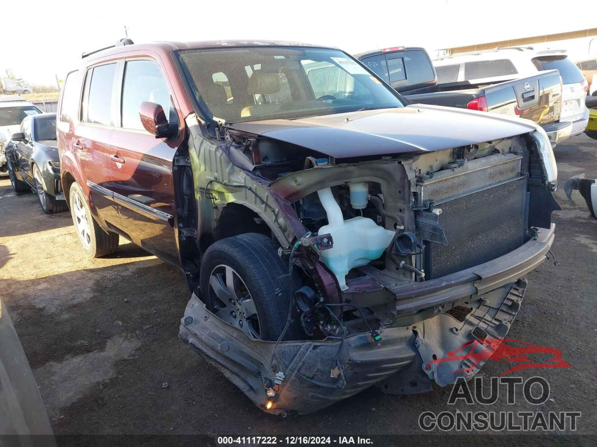 HONDA PILOT 2013 - 5FNYF3H90DB004692