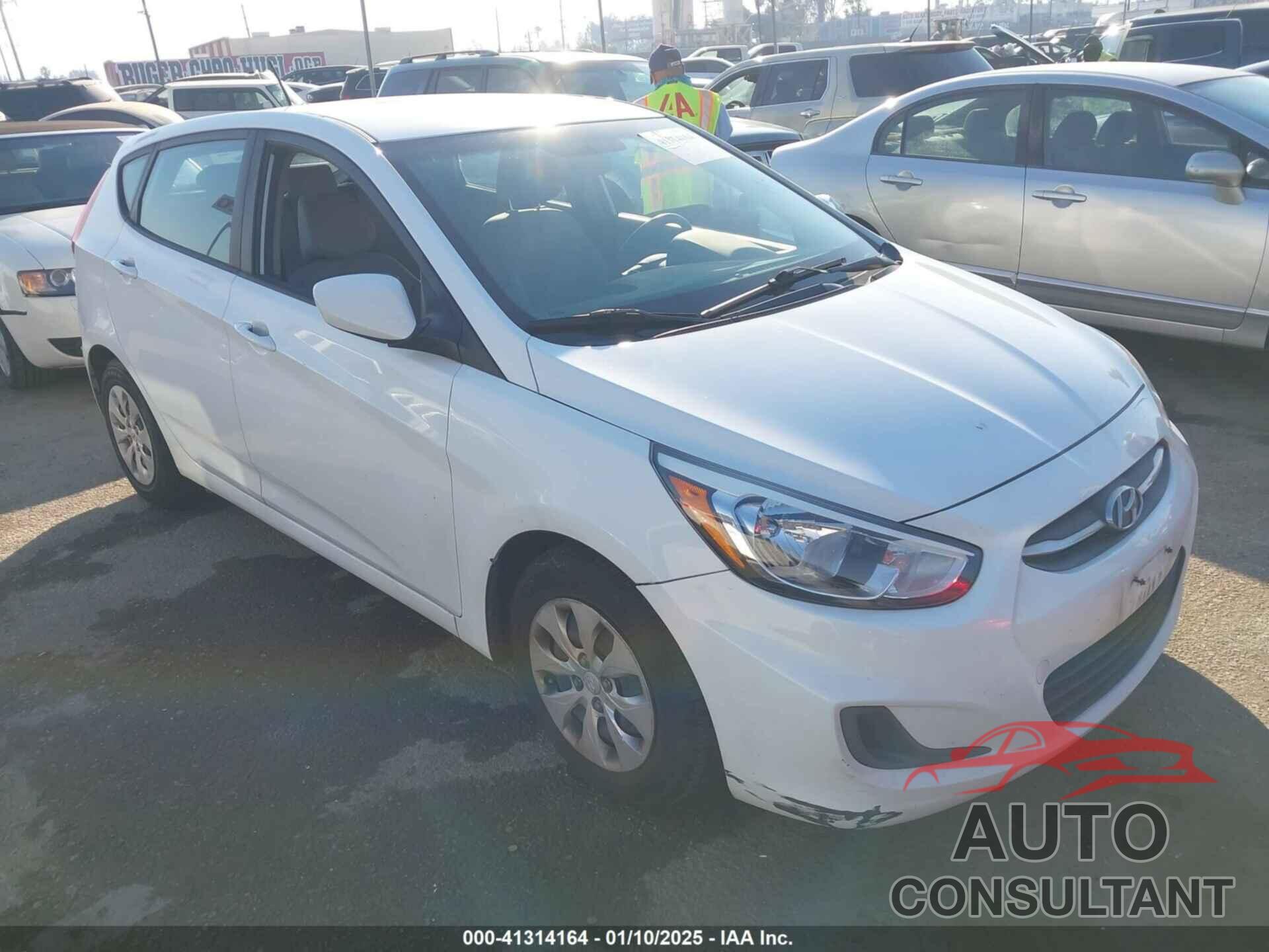 HYUNDAI ACCENT 2017 - KMHCT5AE8HU342677