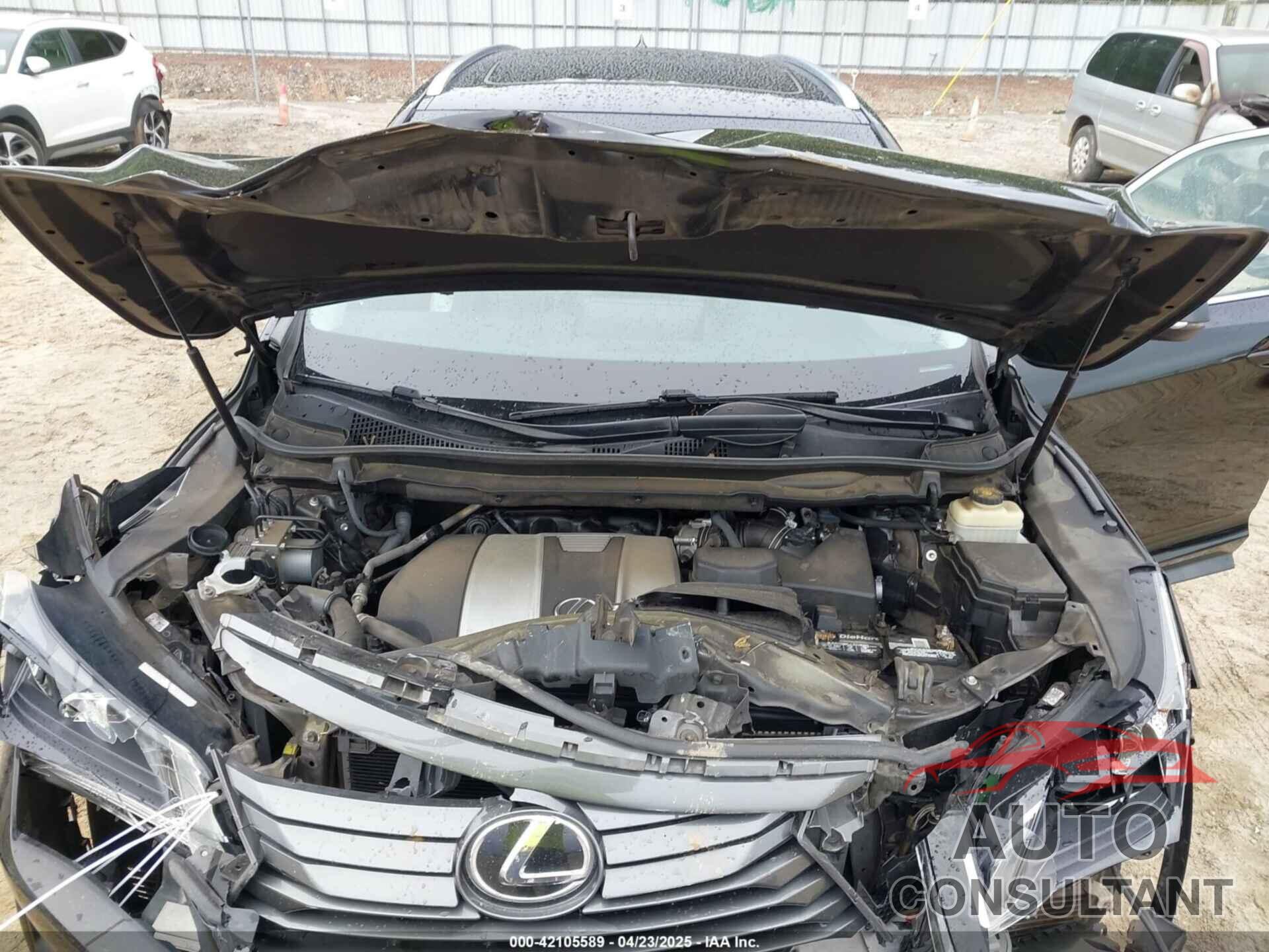 LEXUS RX 350 2016 - 2T2ZZMCA8GC005158