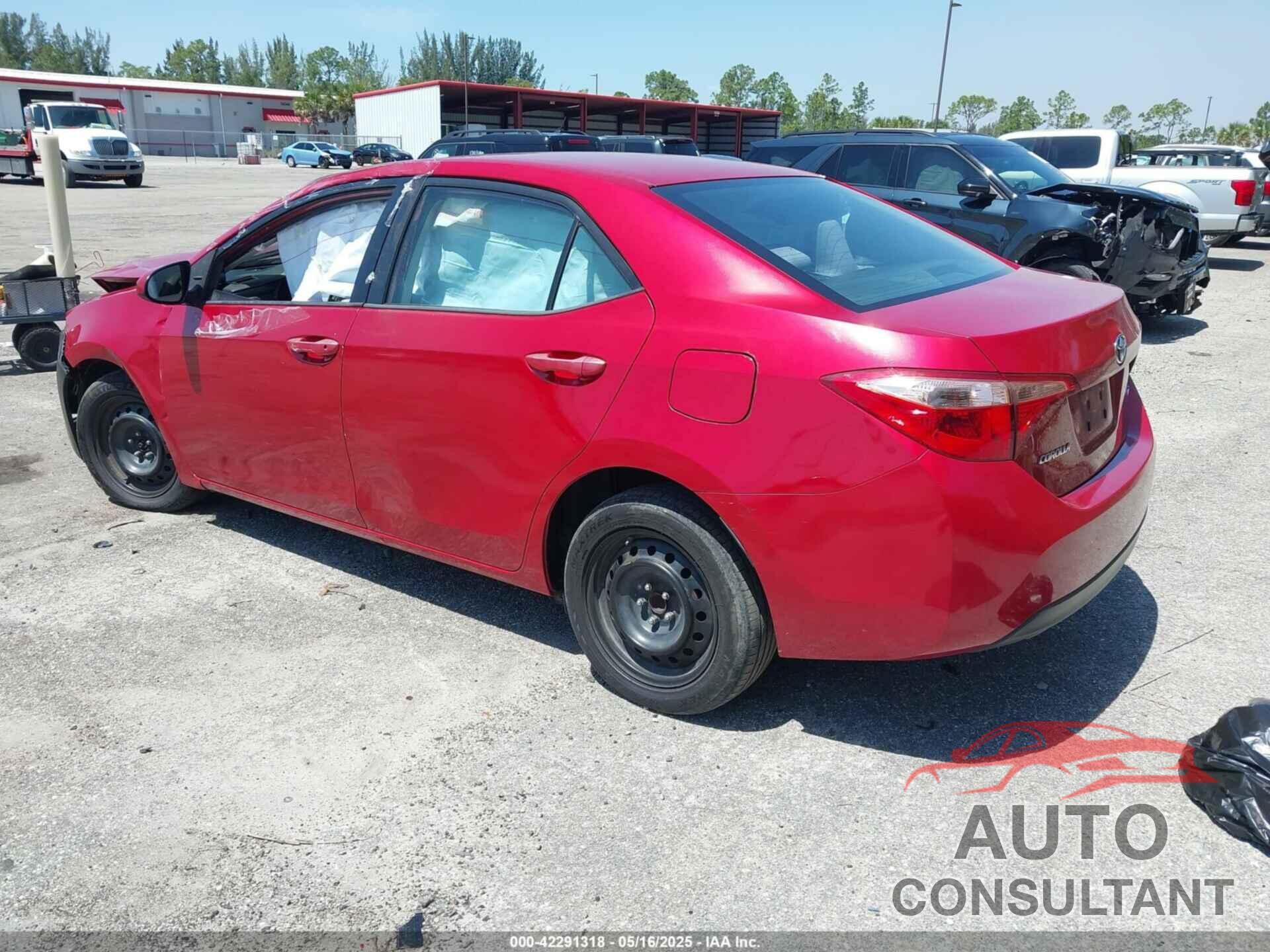 TOYOTA COROLLA 2017 - 2T1BURHE0HC930063