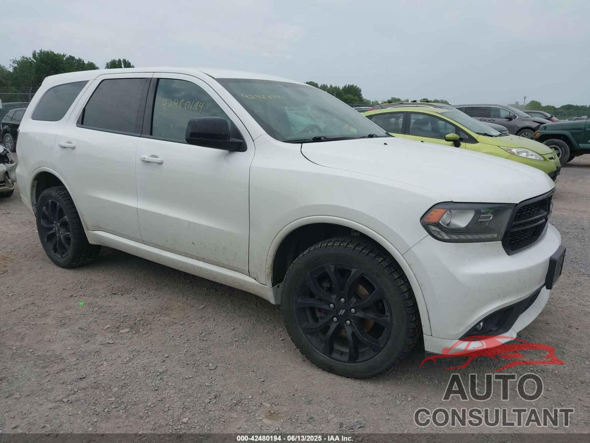 DODGE DURANGO 2019 - 1C4RDJAG0KC848670