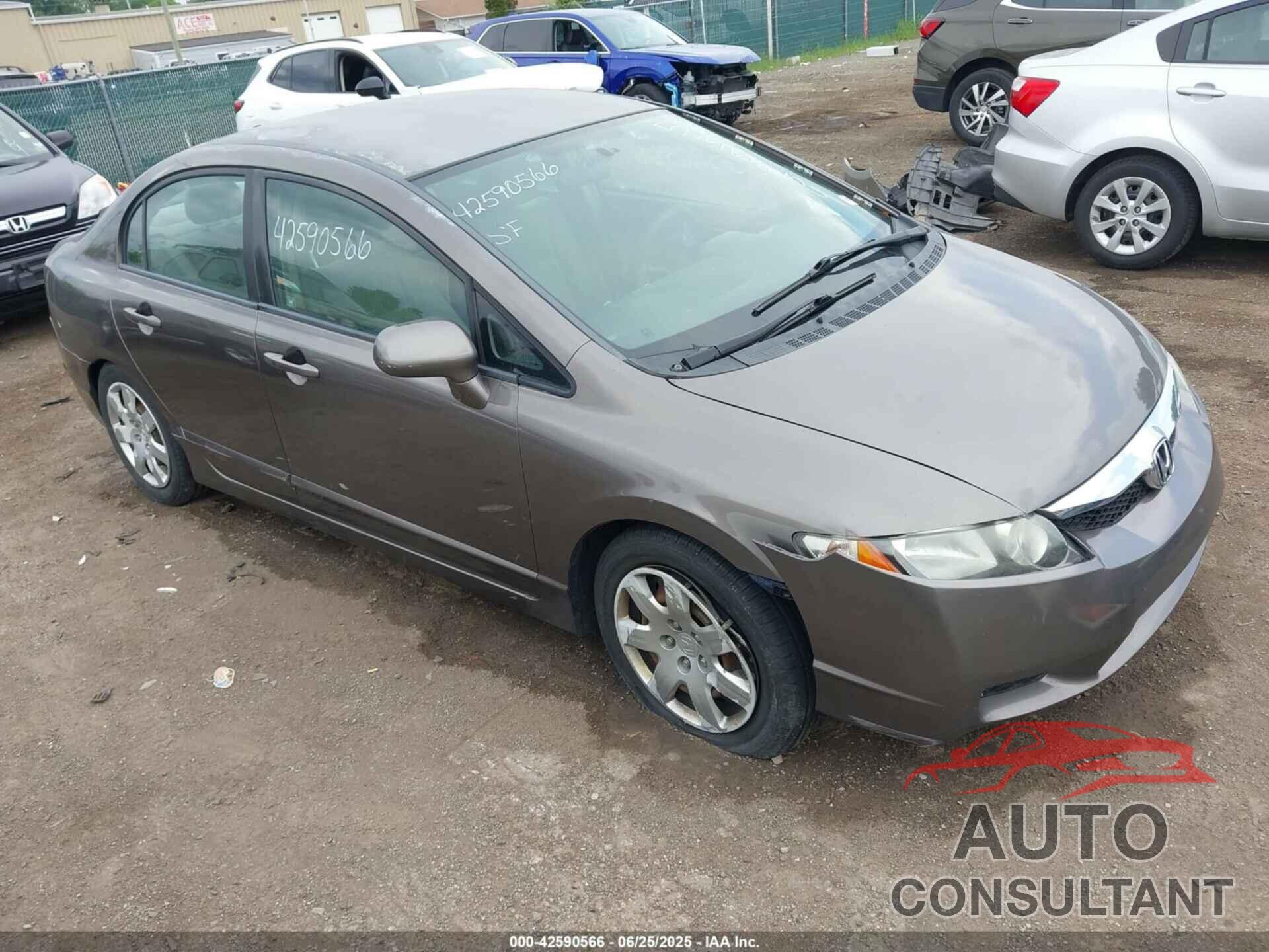 HONDA CIVIC 2010 - 2HGFA1F51AH538284