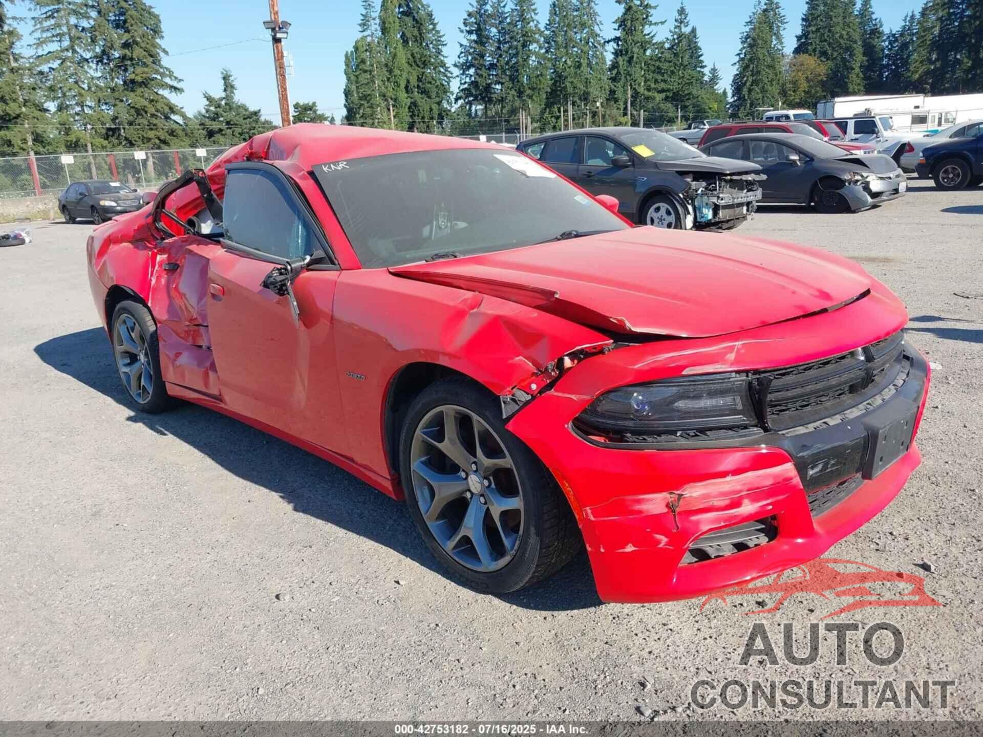 DODGE CHARGER 2016 - 2C3CDXCT4GH347714