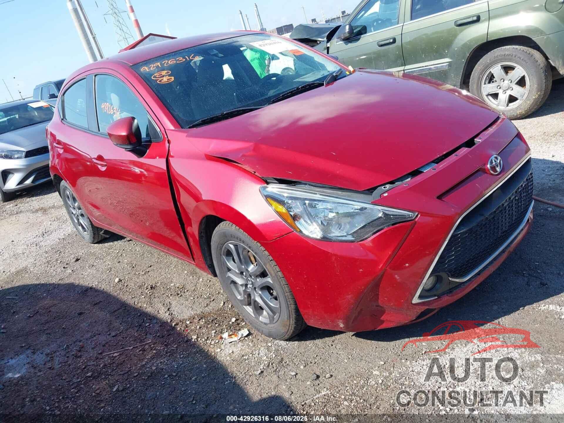 TOYOTA YARIS 2020 - 3MYDLBJV9LY704840