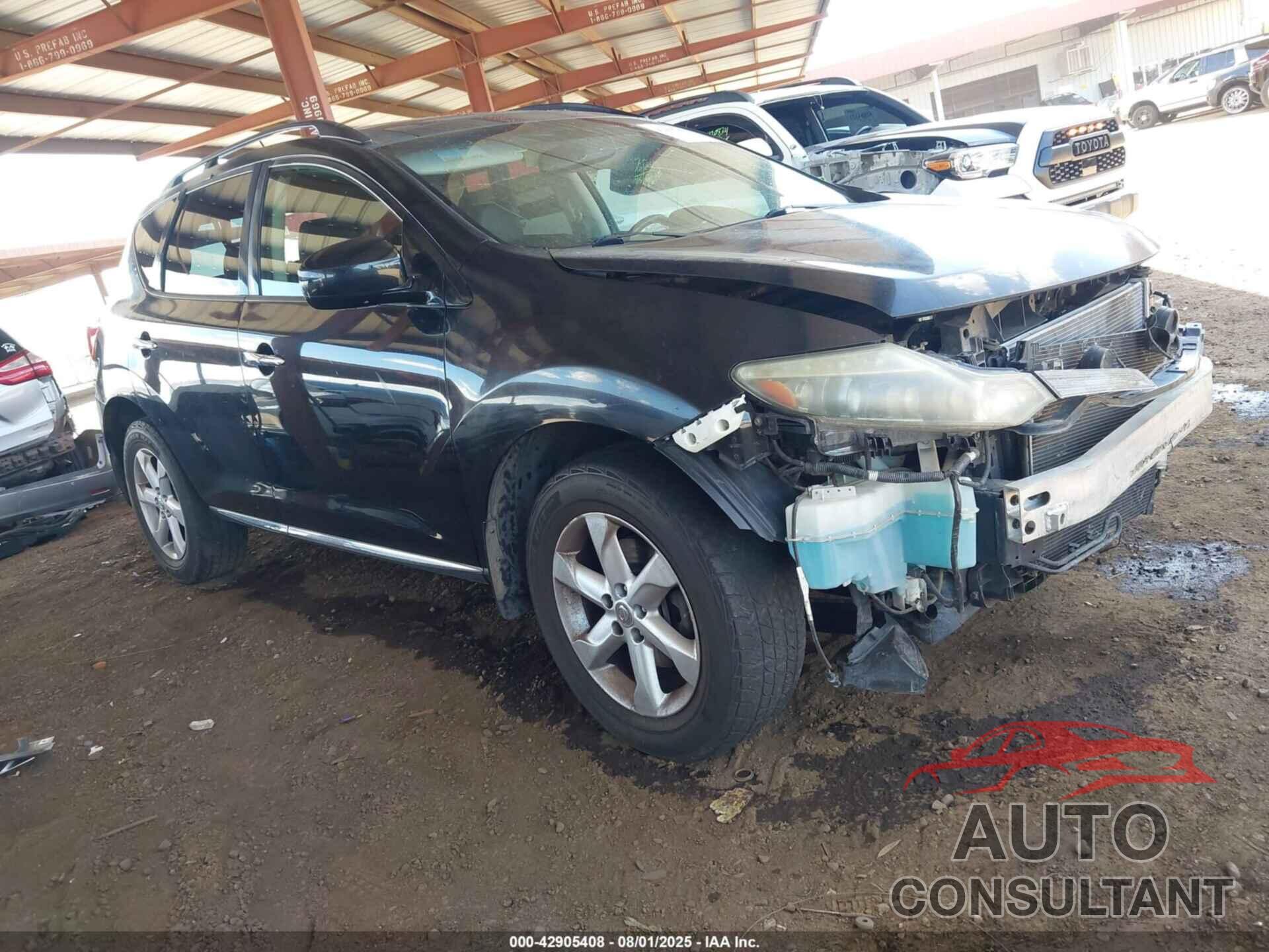 NISSAN MURANO 2009 - JN8AZ18U49W031791