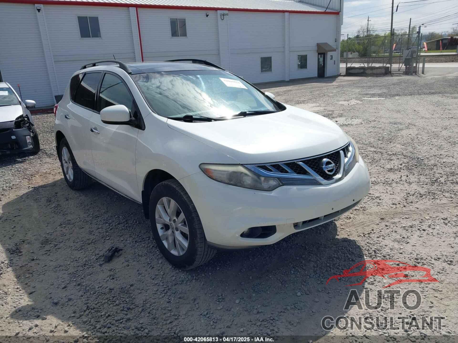 NISSAN MURANO 2012 - JN8AZ1MW7CW207425
