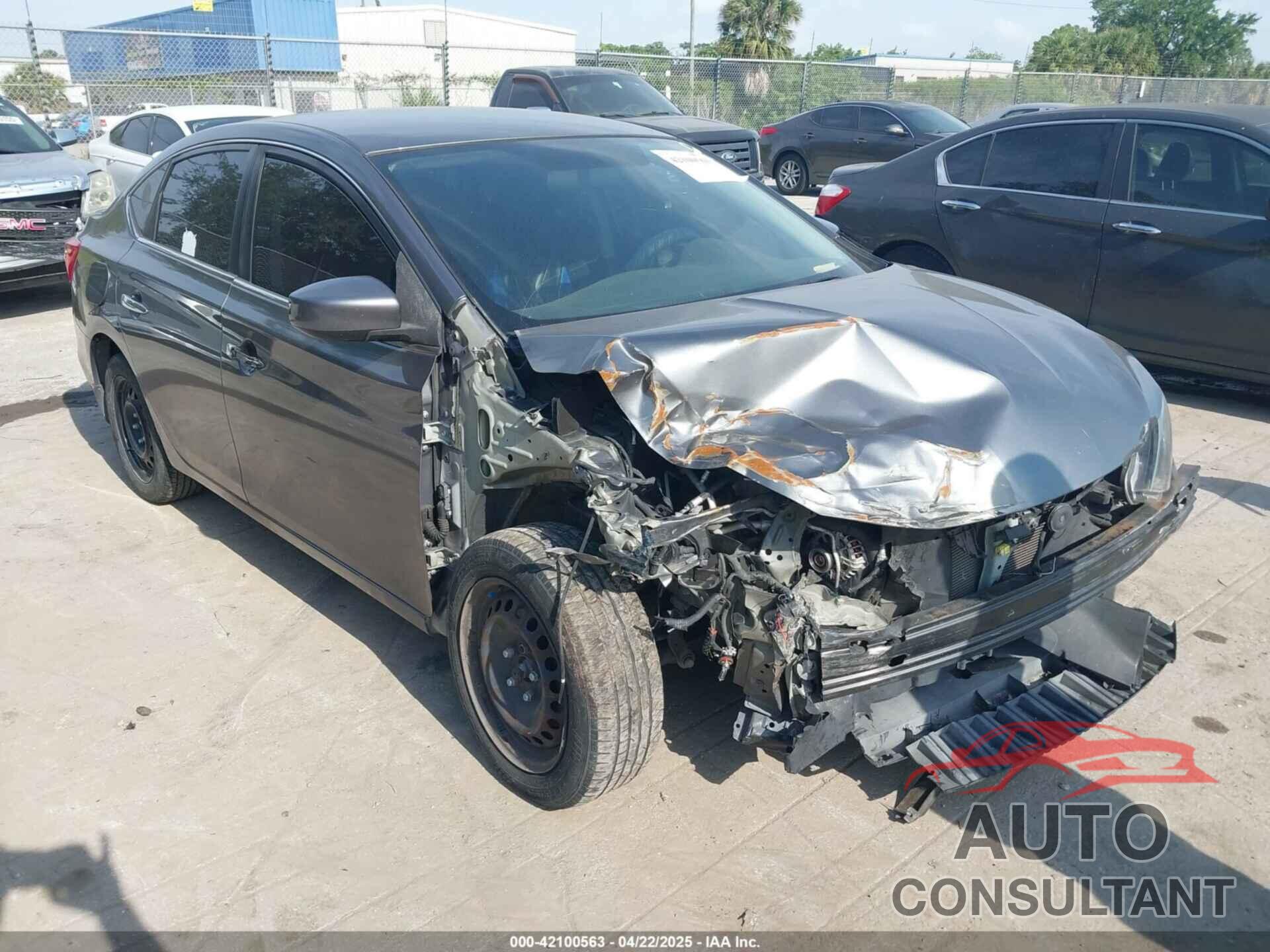 NISSAN SENTRA 2017 - 3N1AB7AP9HL724015