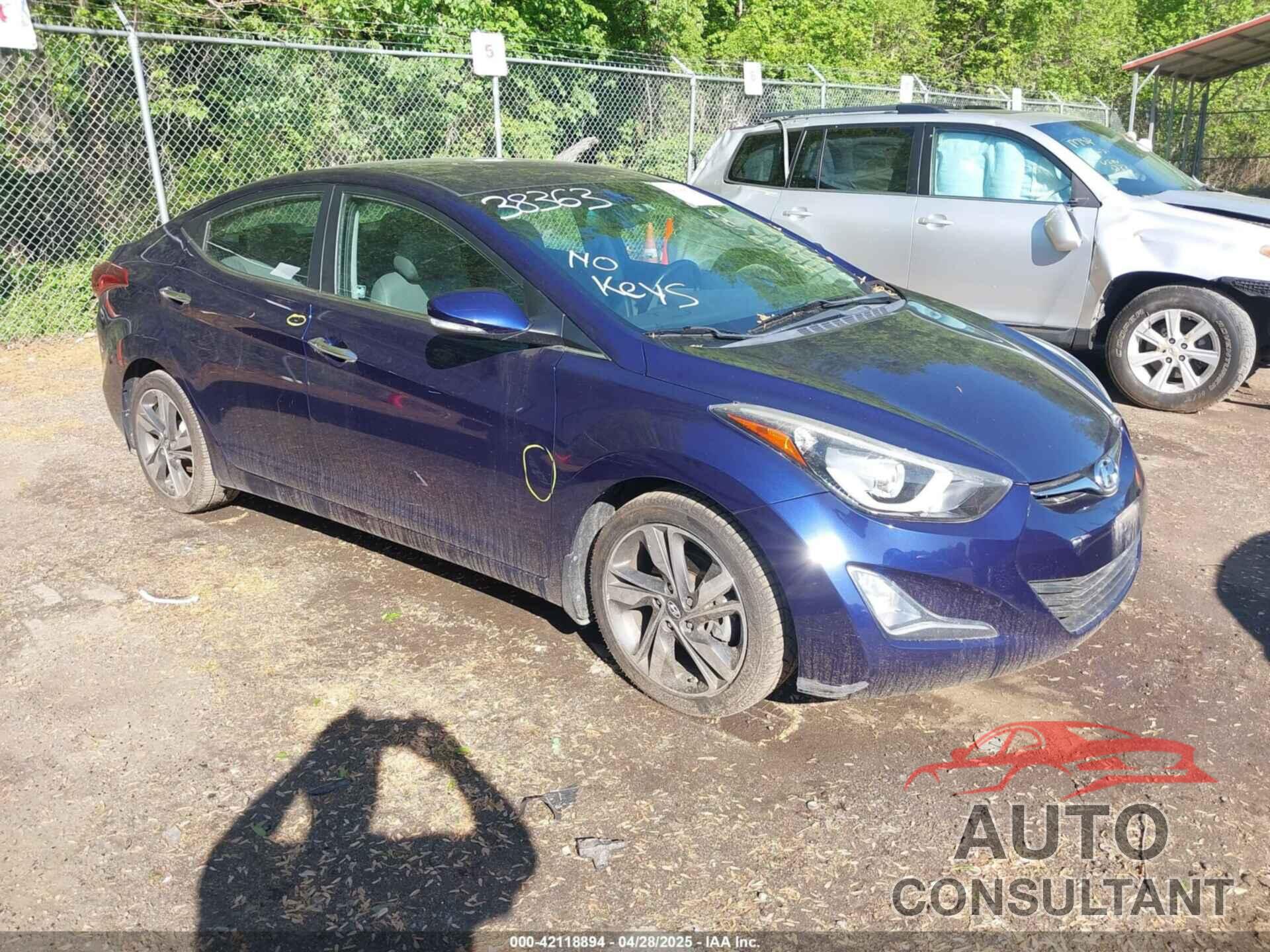 HYUNDAI ELANTRA 2014 - 5NPDH4AE1EH464288