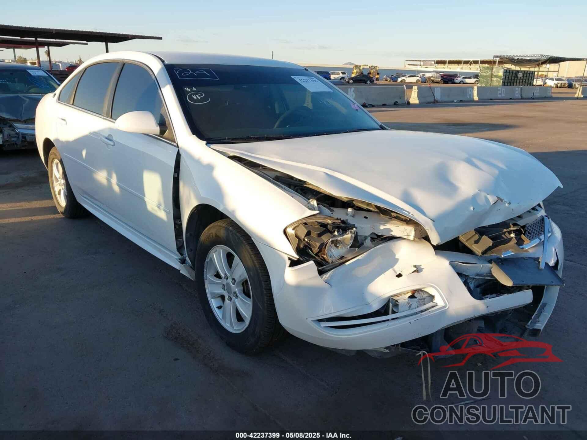 CHEVROLET IMPALA 2013 - 2G1WF5E3XD1242595