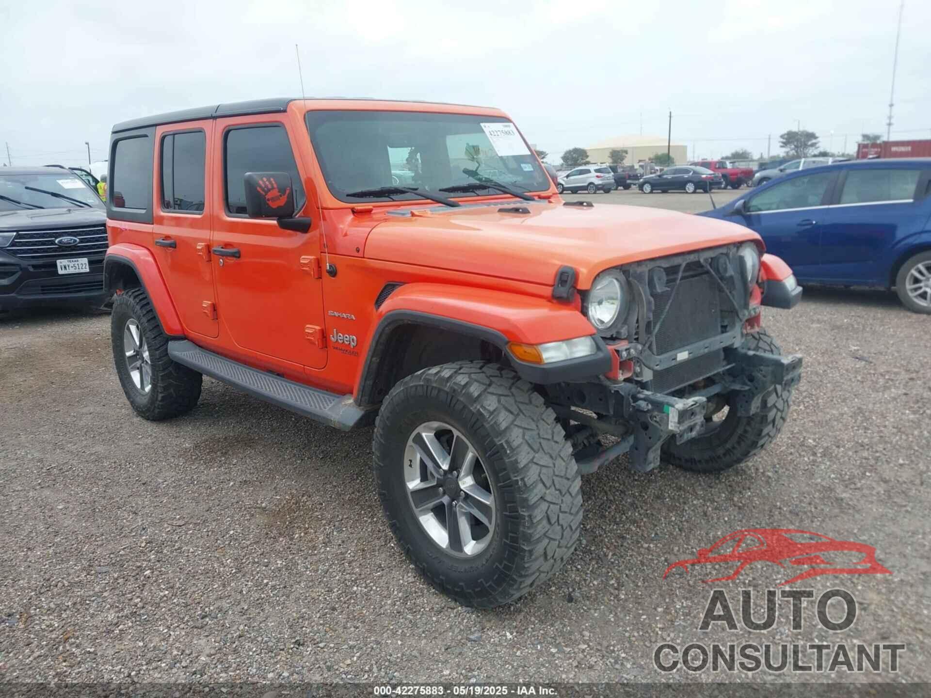 JEEP WRANGLER UNLIMITED 2018 - 1C4HJXEGXJW211087