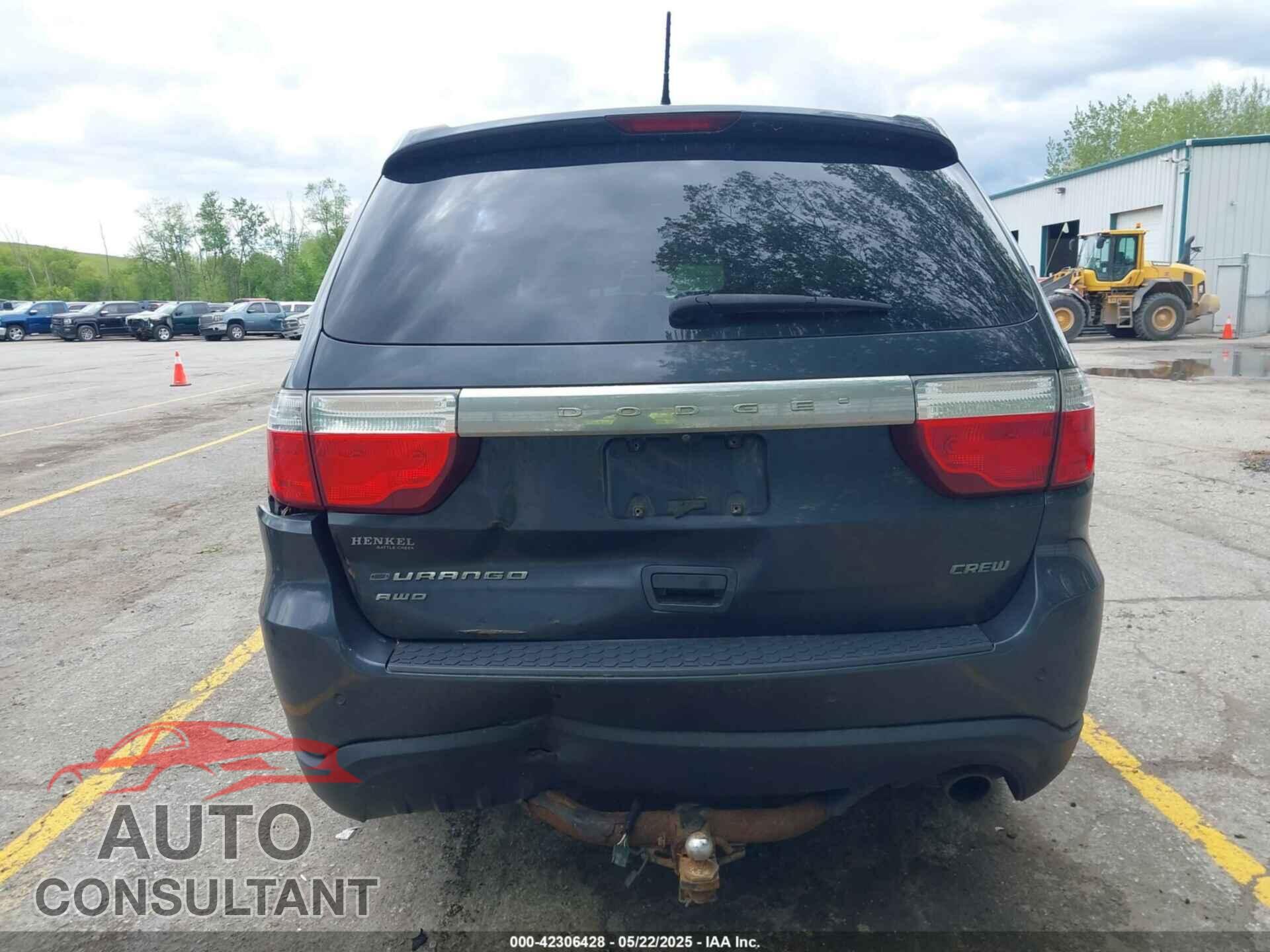 DODGE DURANGO 2013 - 1C4RDJDG9DC602506