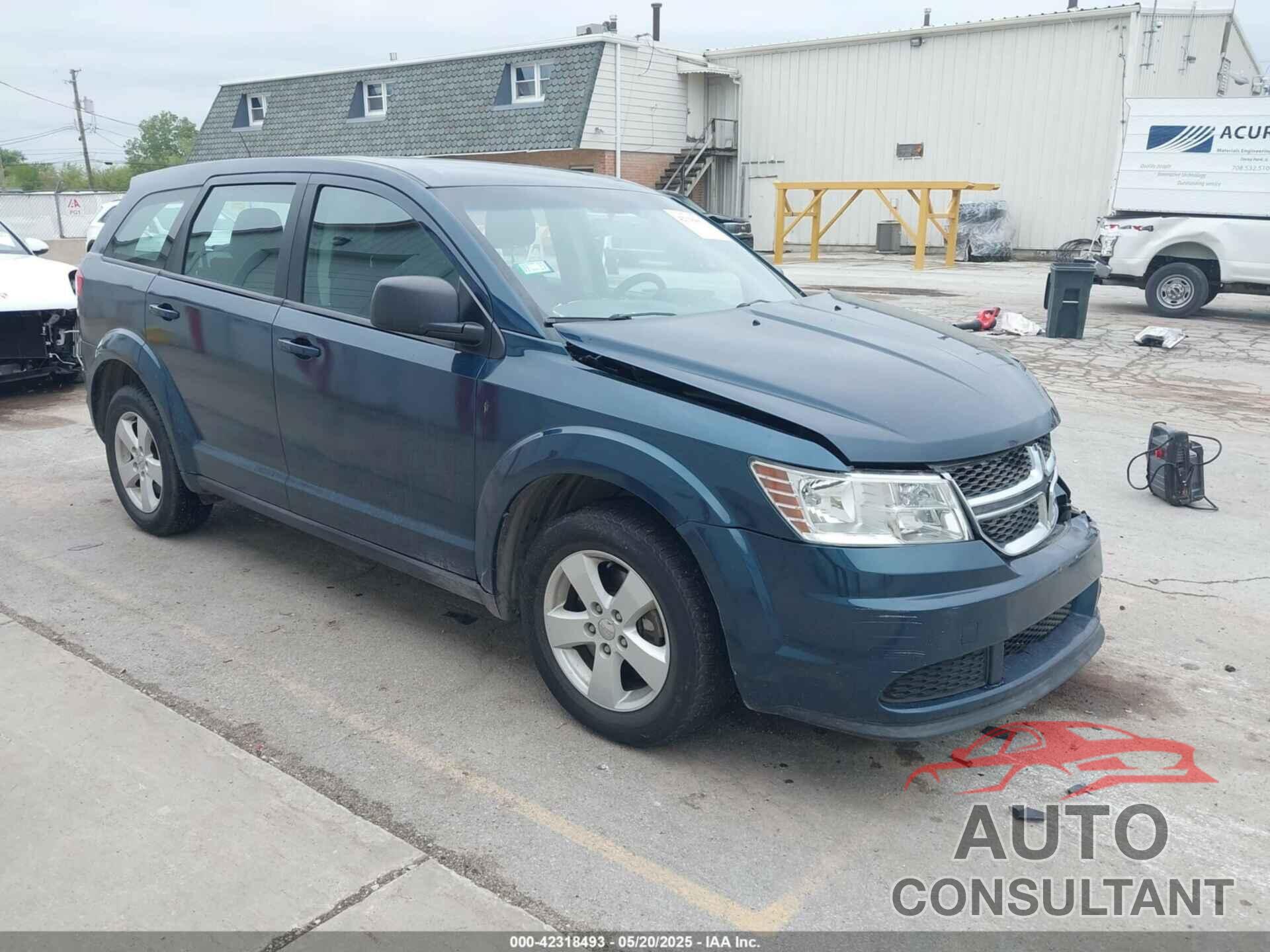 DODGE JOURNEY 2013 - 3C4PDCAB8DT602979