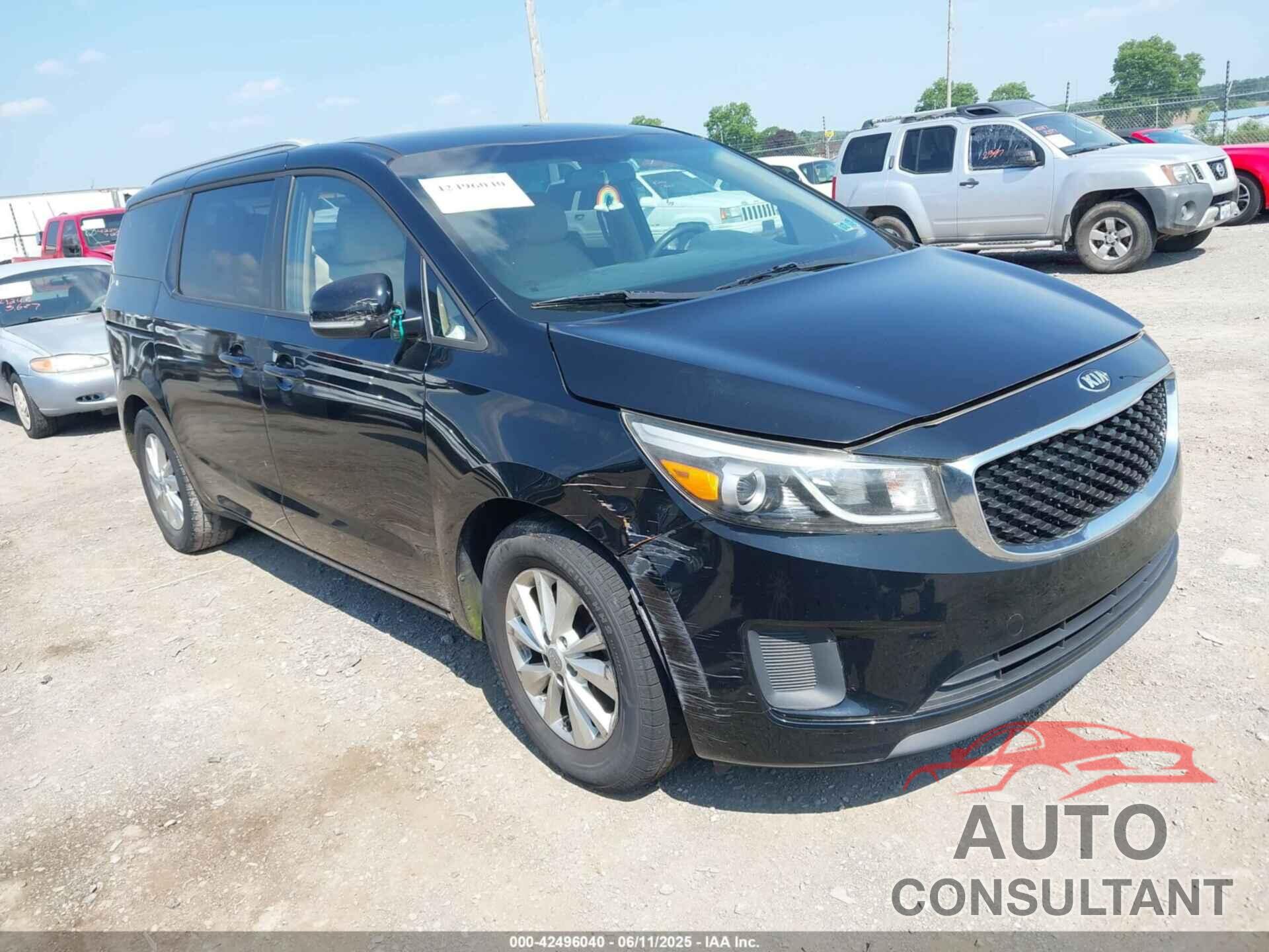 KIA SEDONA 2016 - KNDMB5C15G6094025