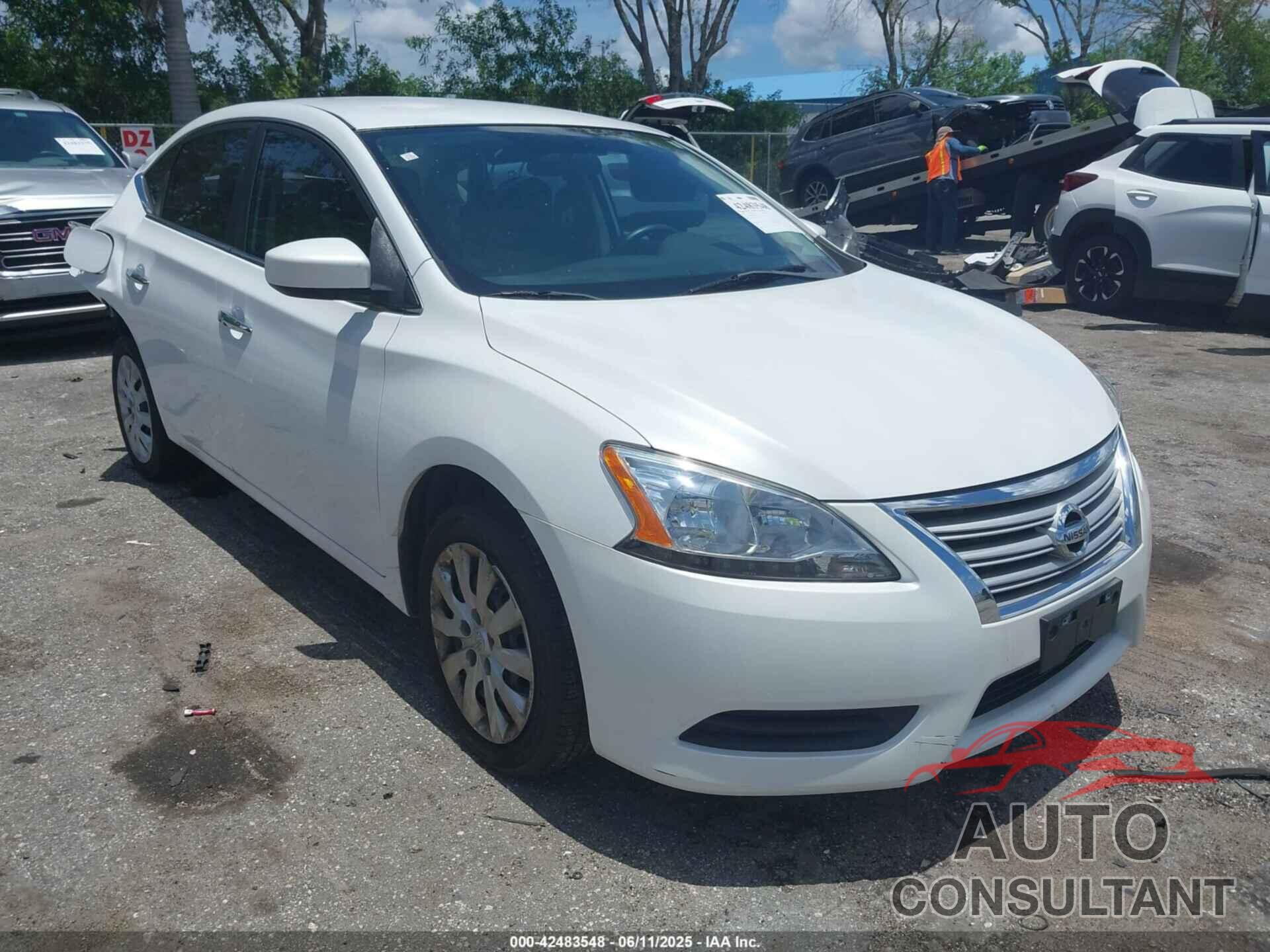 NISSAN SENTRA 2014 - 3N1AB7AP8EY297232